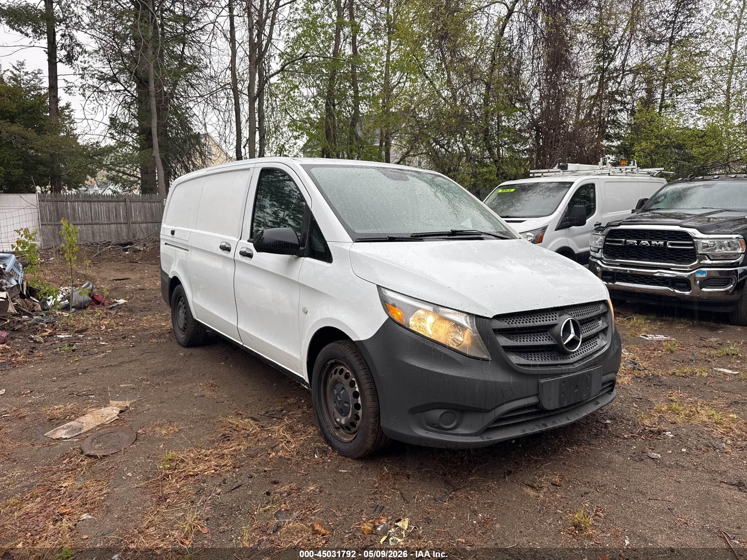 2016 Mercedes-Benz Metris Cargo, VIN WD3PG2EA7G3131209 — Не указано