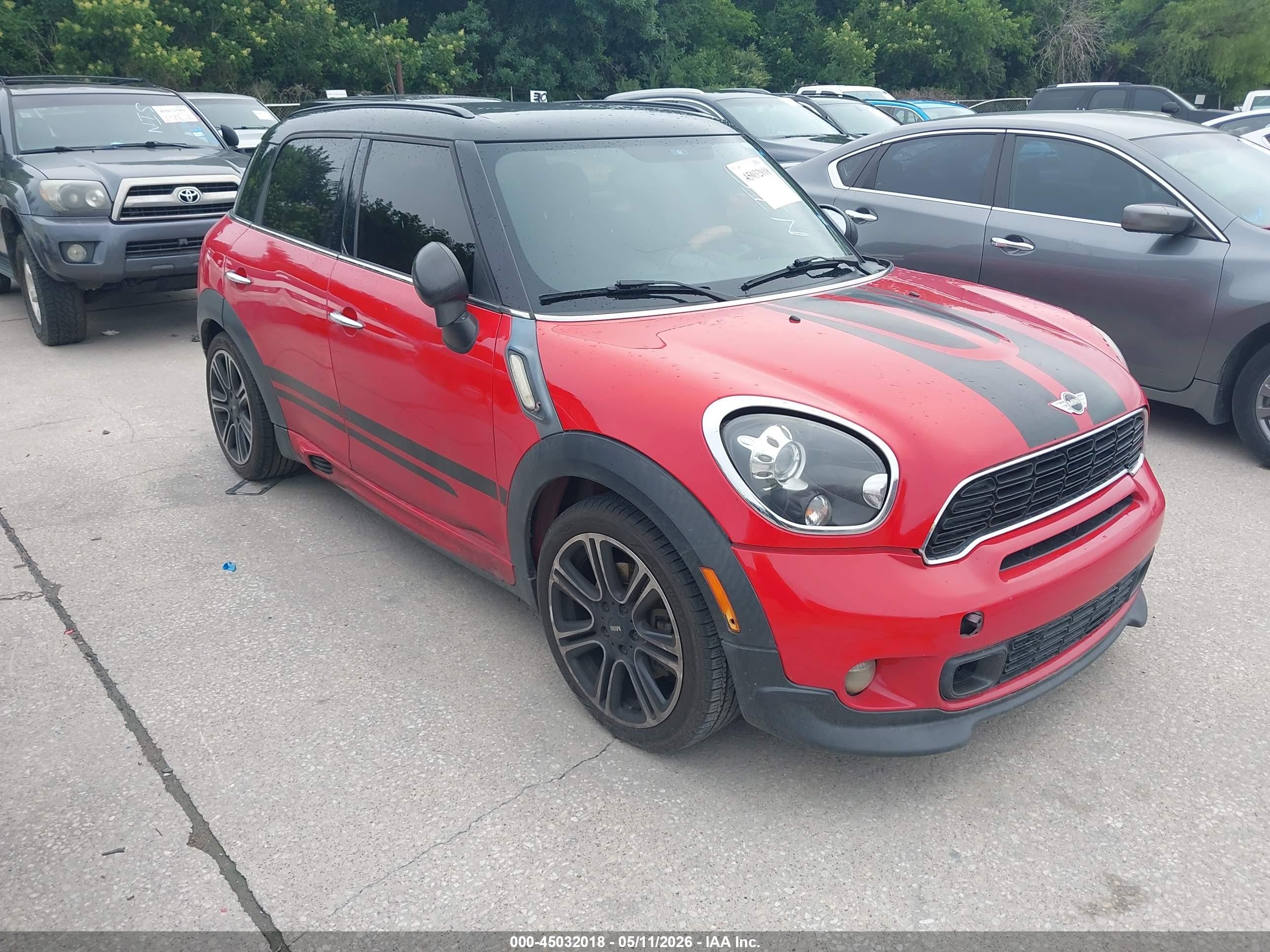 2014 MINI Countryman S, VIN WMWZC3C59EWP29672 — Обычный износ