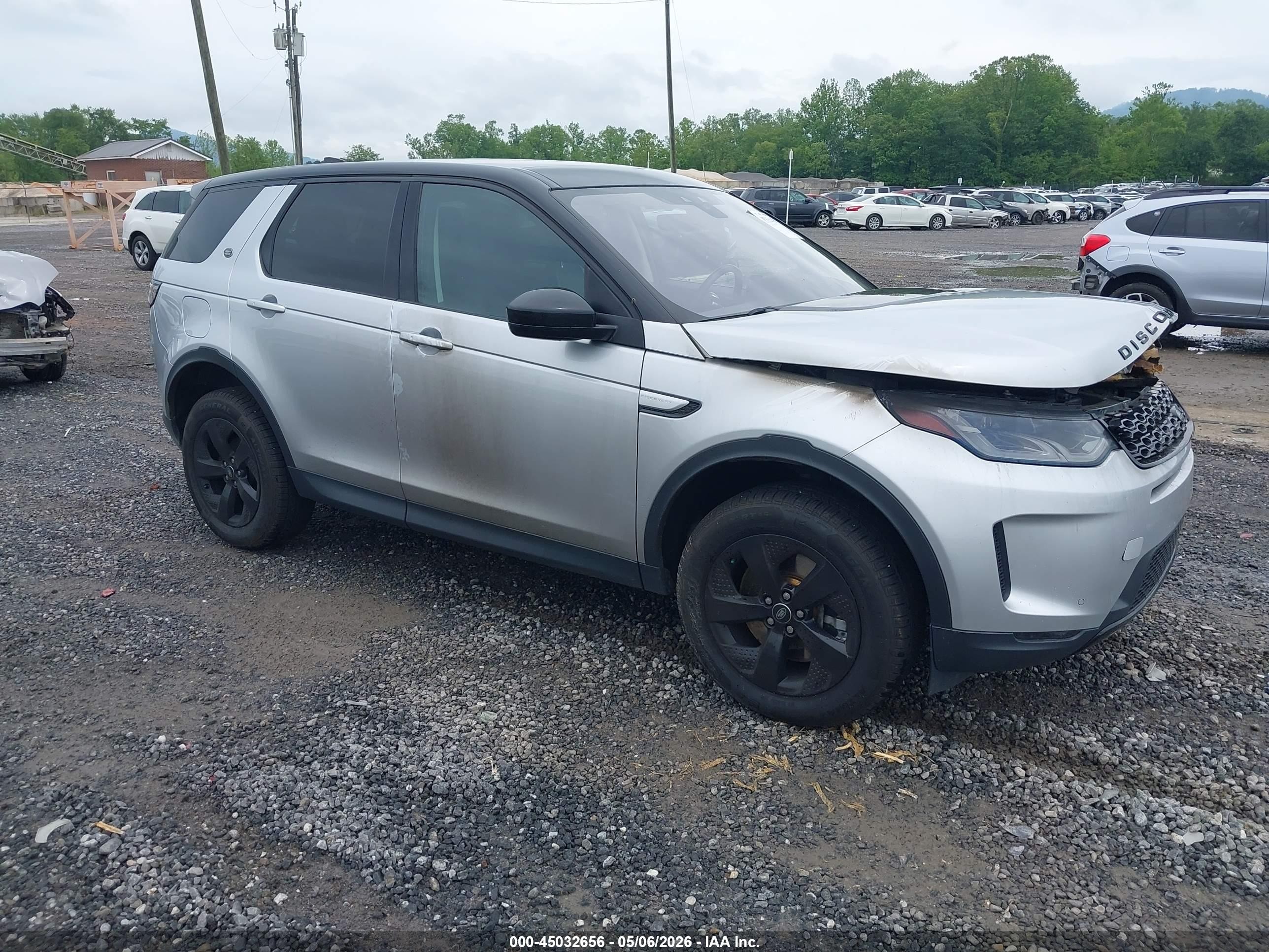 2020 Land Rover Discovery Sport SE, VIN SALCP2FX7LH835133 — Engine fire