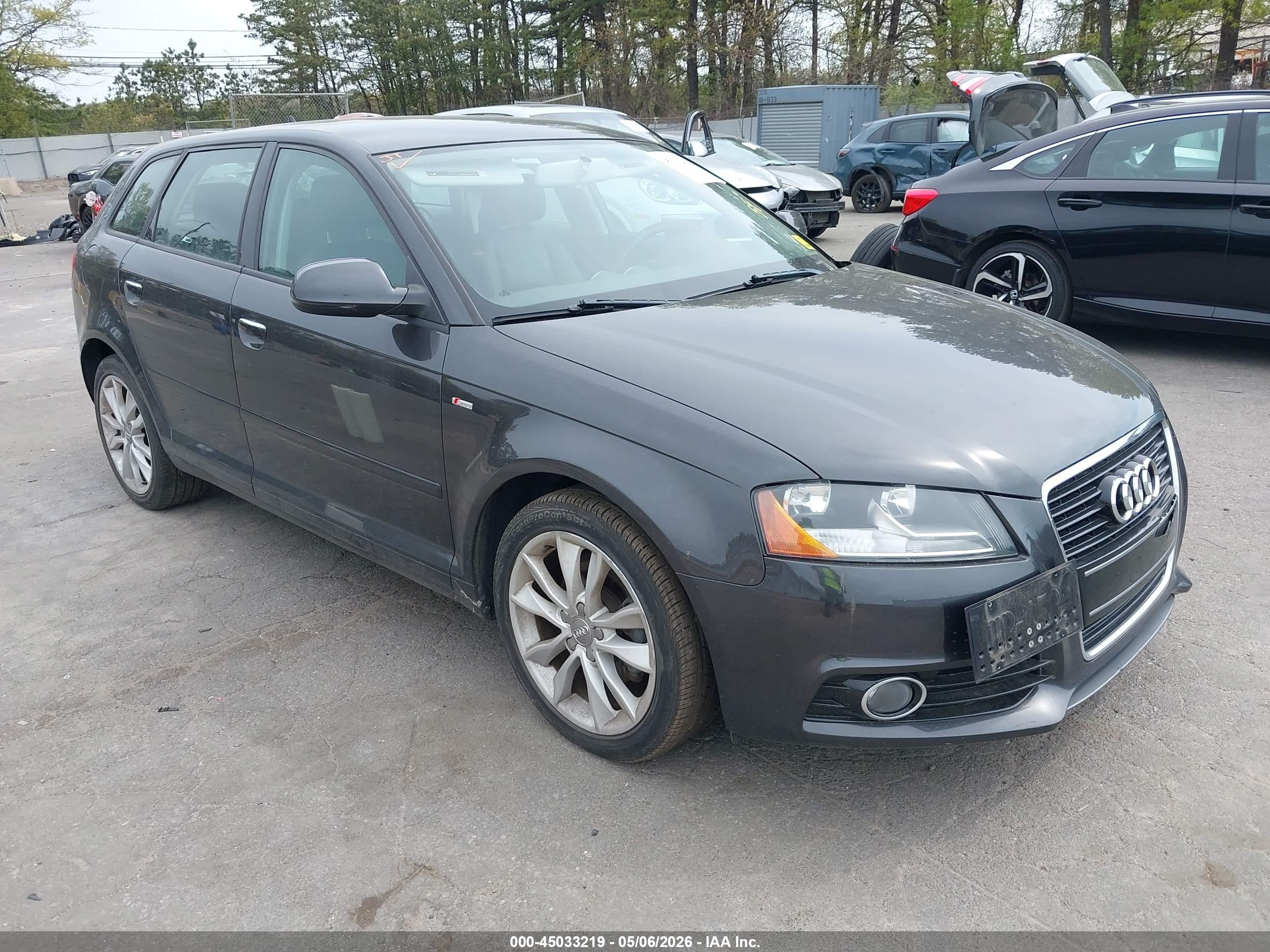 2012 Audi A3 Premium, VIN WAUBJAFM0CA095242 — После угона