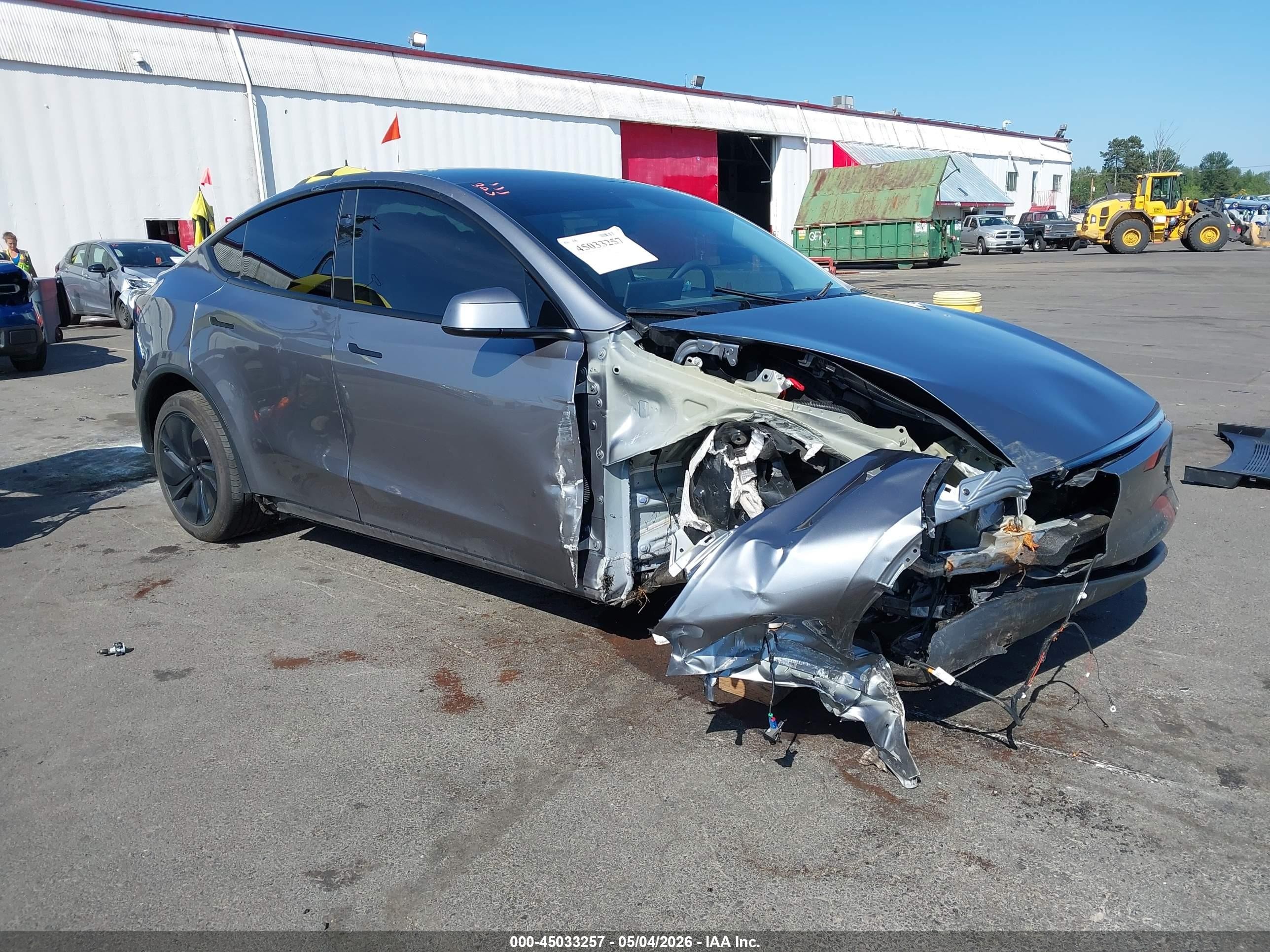 2026 Tesla Model Y Long Range Launch Series, VIN 7SAYGDEE9TF364775 — Front end