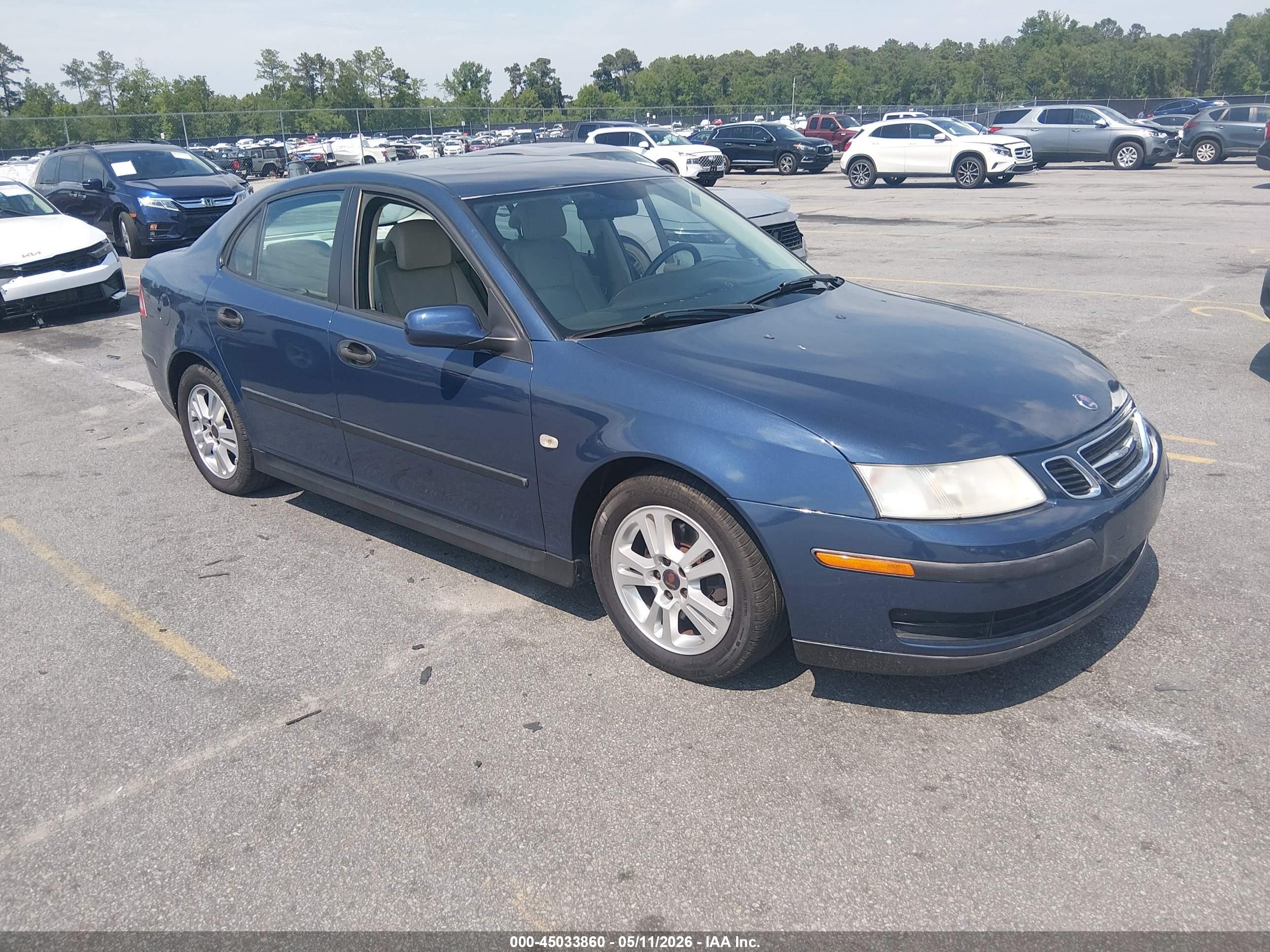 2005 Saab 9-3 Linear, VIN YS3FB49S251059464 — Side