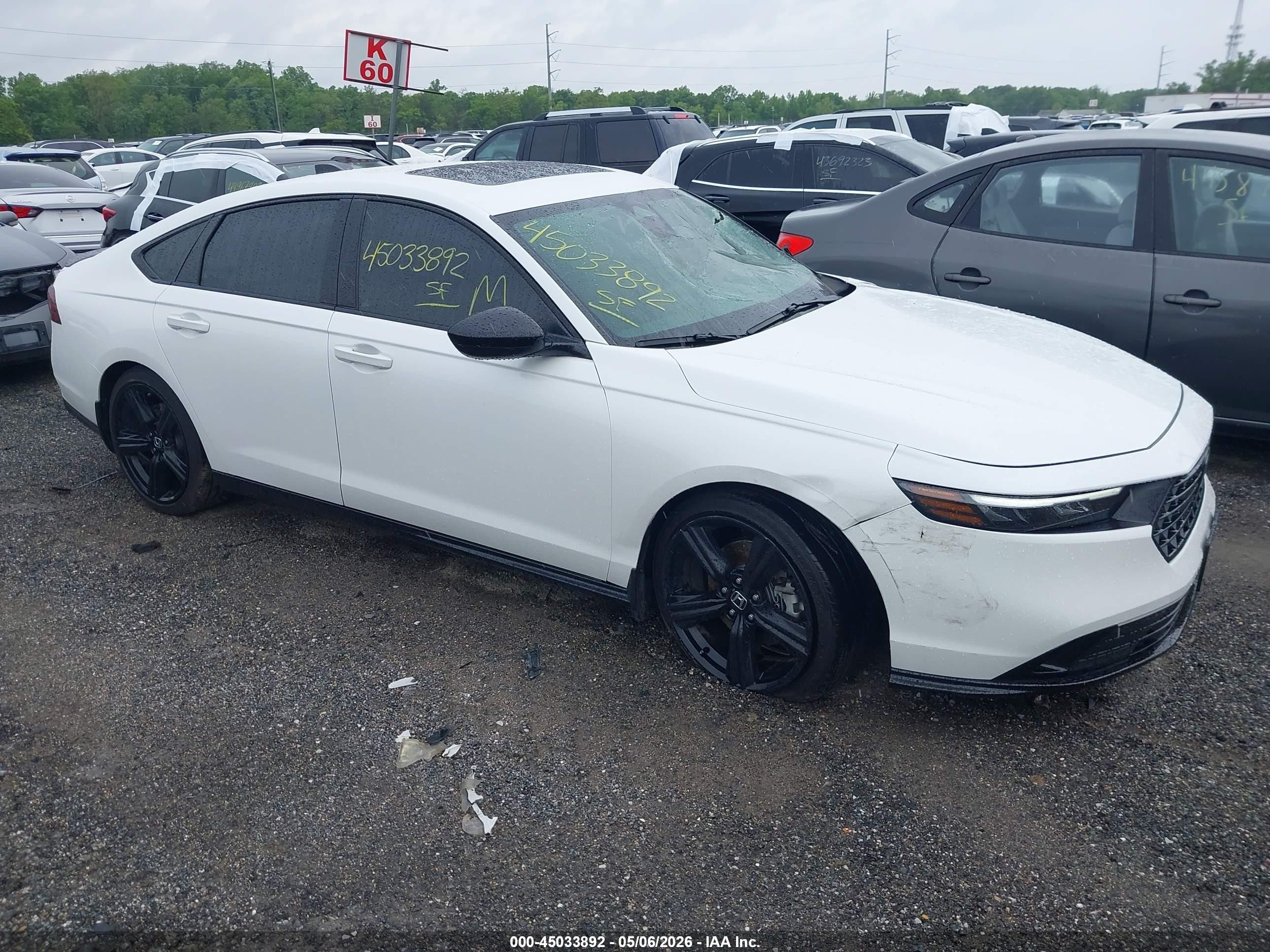 2025 Honda Accord Sport-L, VIN 1HGCY2F76SA026011 — Front end