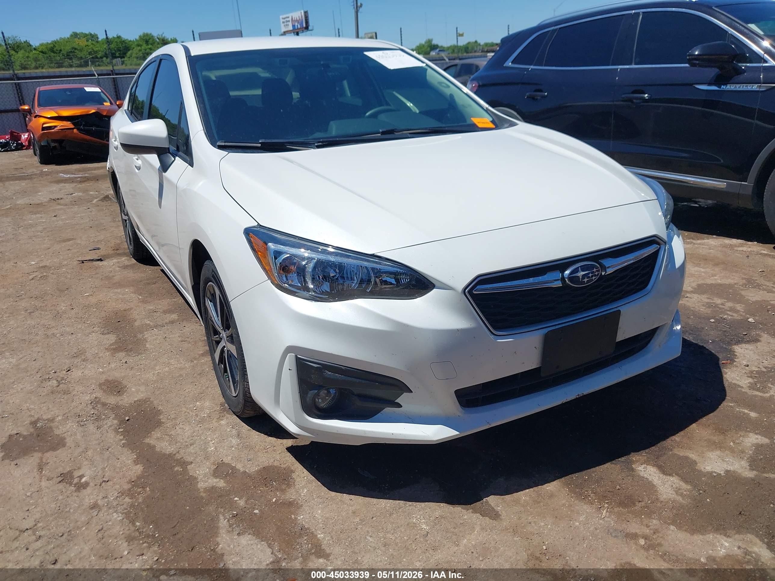 2019 Subaru Impreza Premium, VIN 4S3GKAD68K3622697 — Rear end