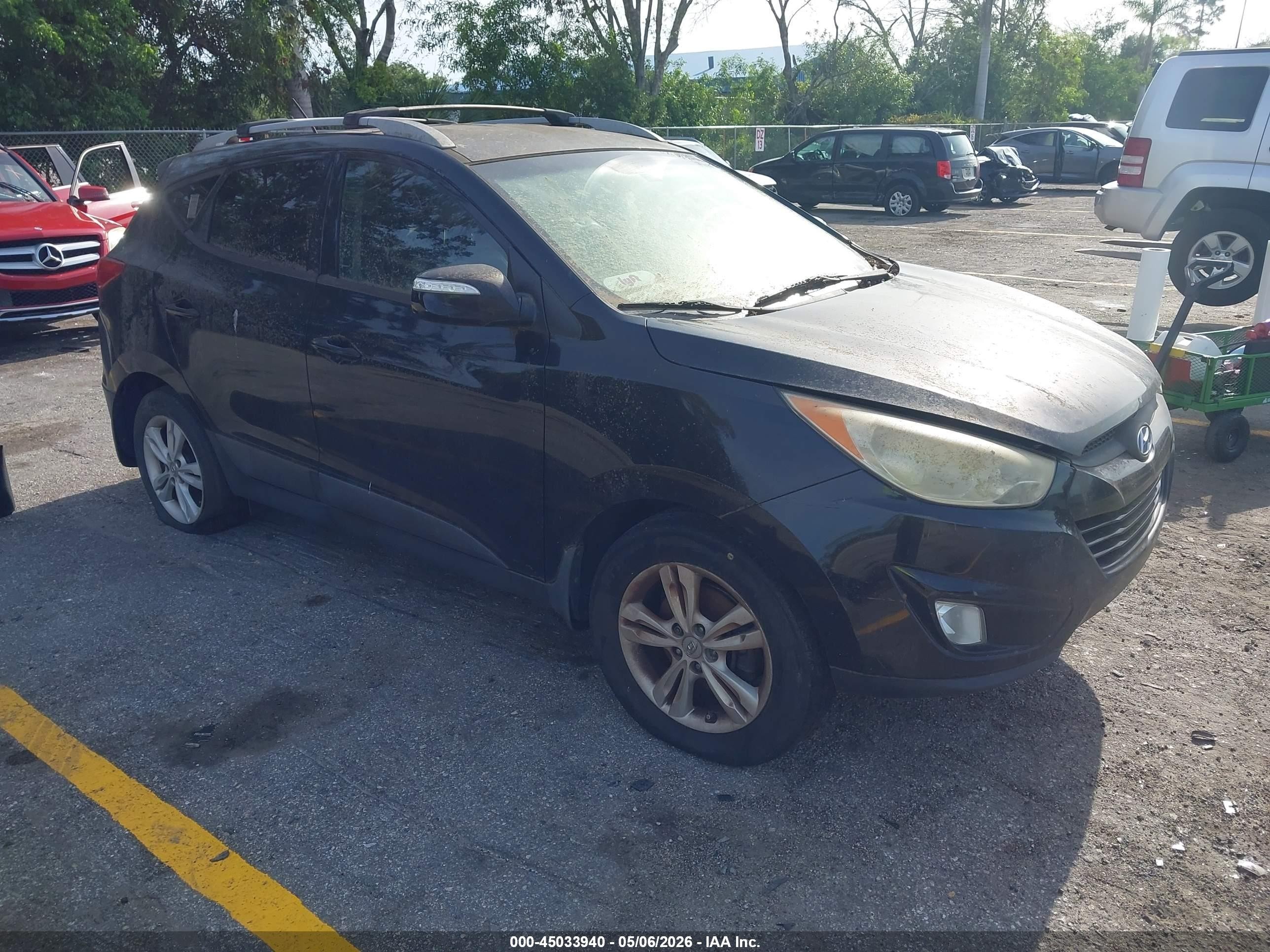 2013 Hyundai Tucson GLS, VIN KM8JU3AC3DU592393 — Normal wear