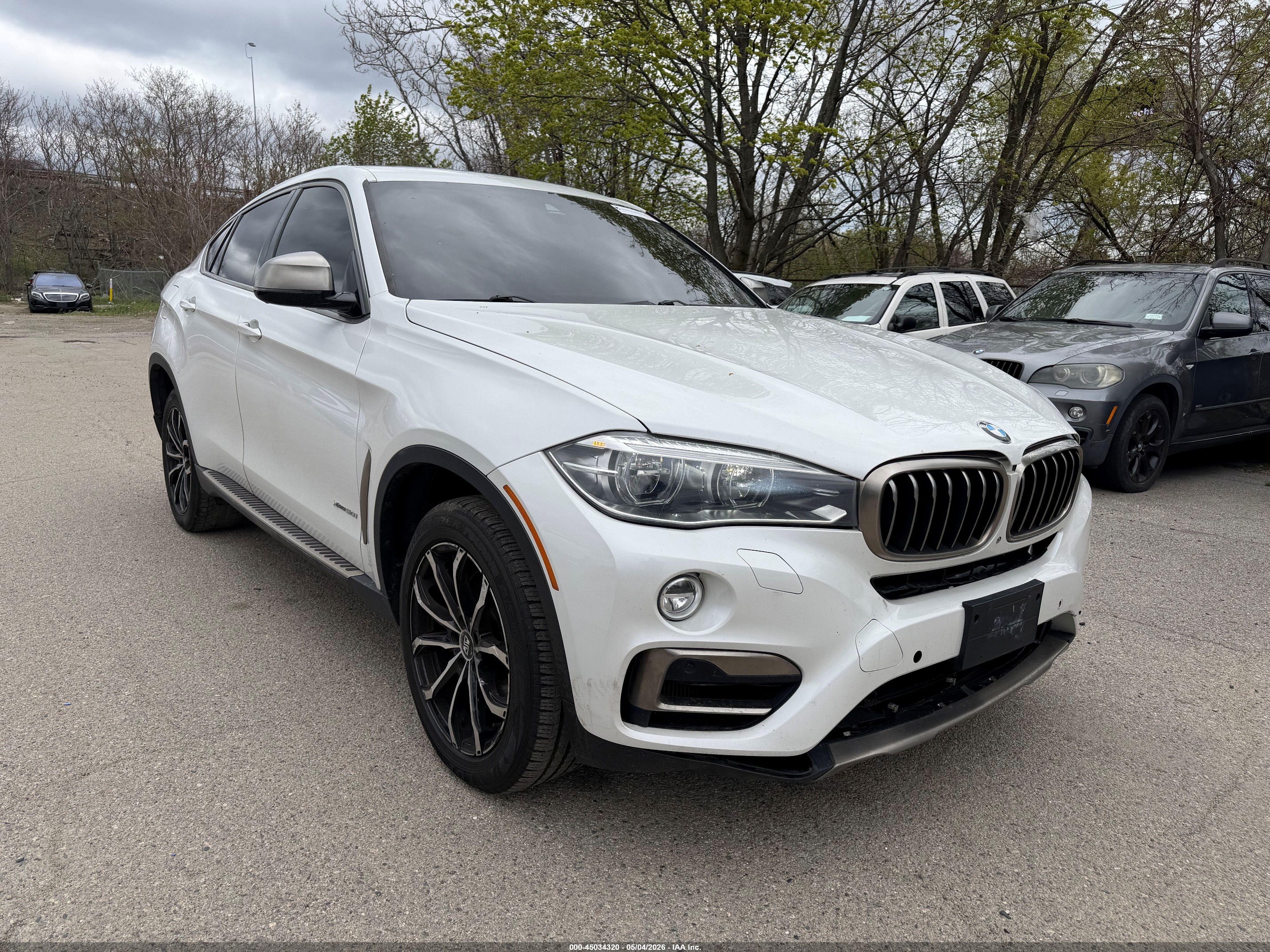 2017 BMW X6 xDrive50i, VIN 5UXKU6C37H0W38407 — Side