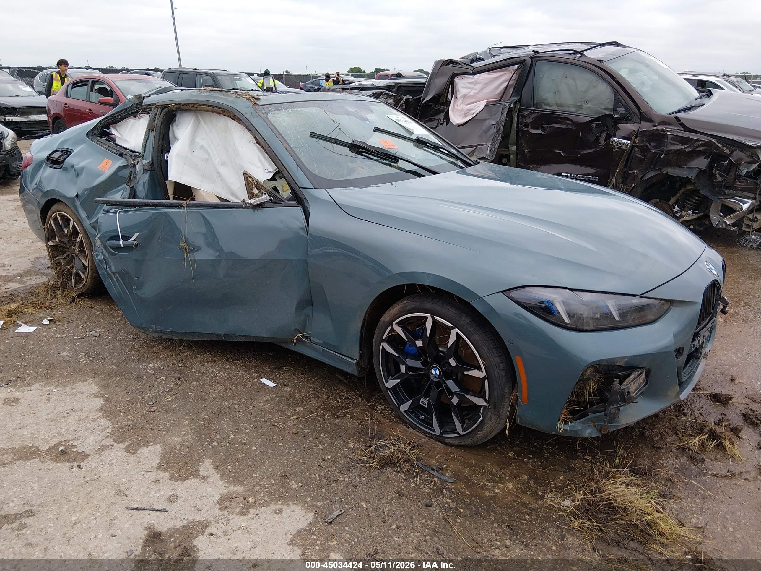 2025 BMW 4 Series M440i, VIN WBA73DA06SCS37179 — Biohazard / chemical