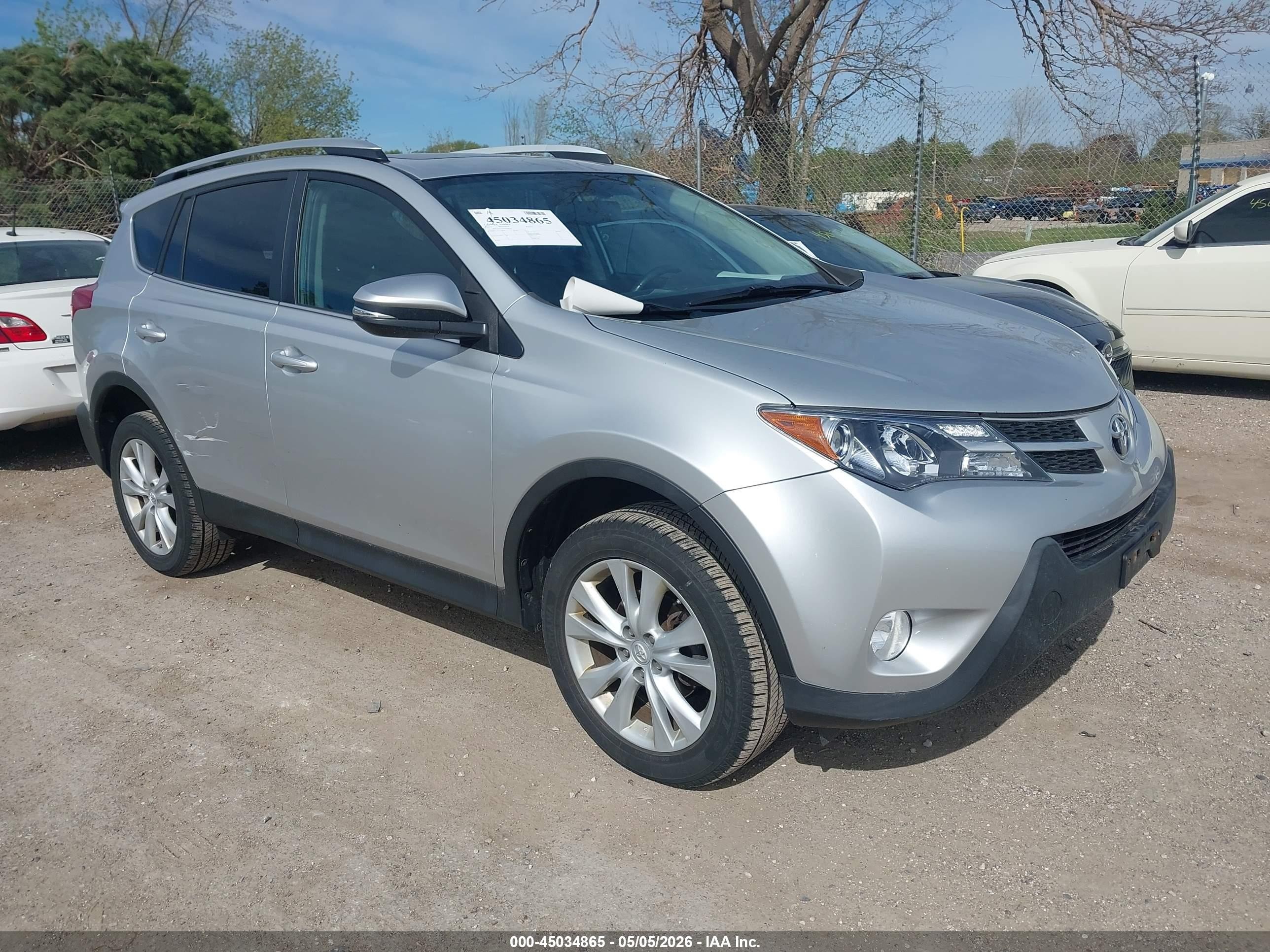 2013 Toyota RAV4 Limited, VIN 2T3DFREV6DW058740 — Side