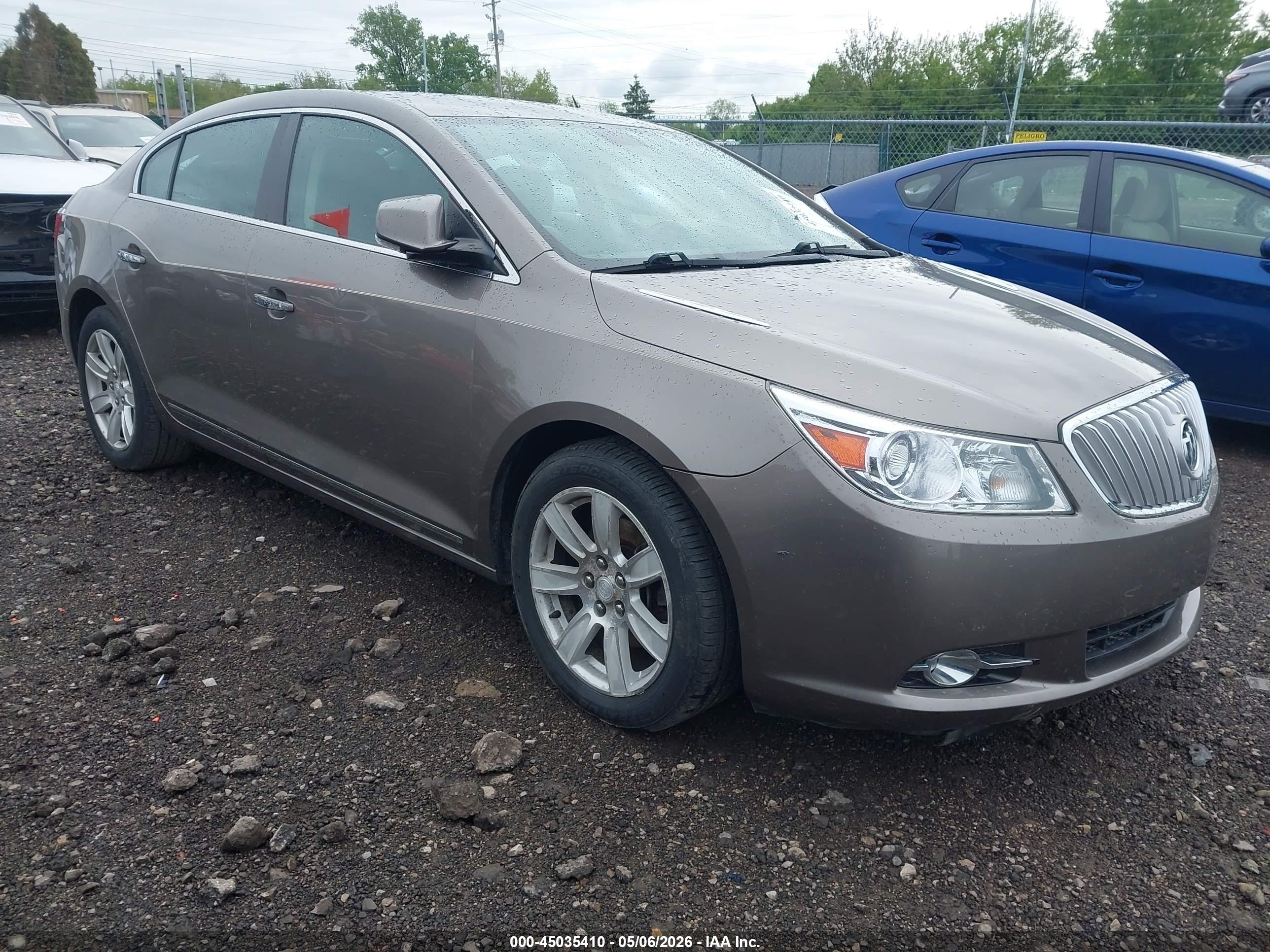 2011 Buick LaCrosse CXL, VIN 1G4GC5ED6BF131797 — Engine fire