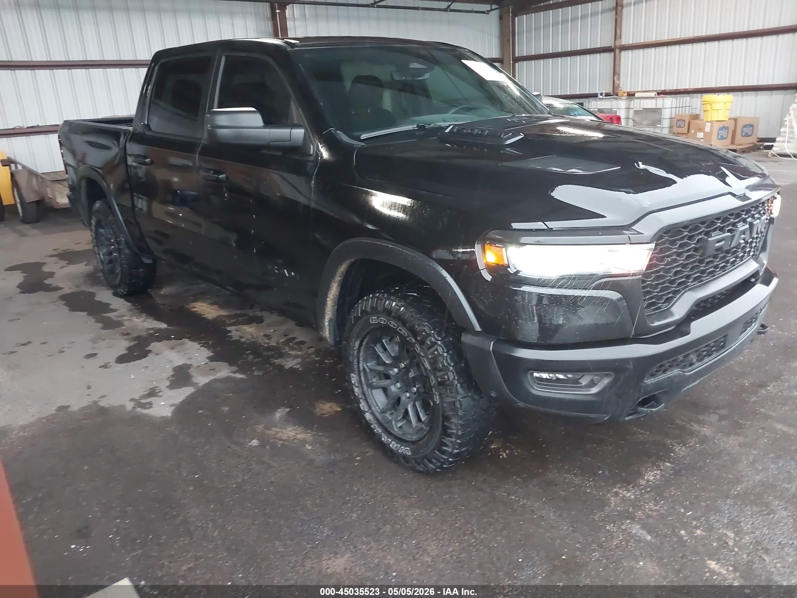 2025 Ram 1500 Rebel, VIN 1C6SRFLP4SN606313 — Фото с аукциона