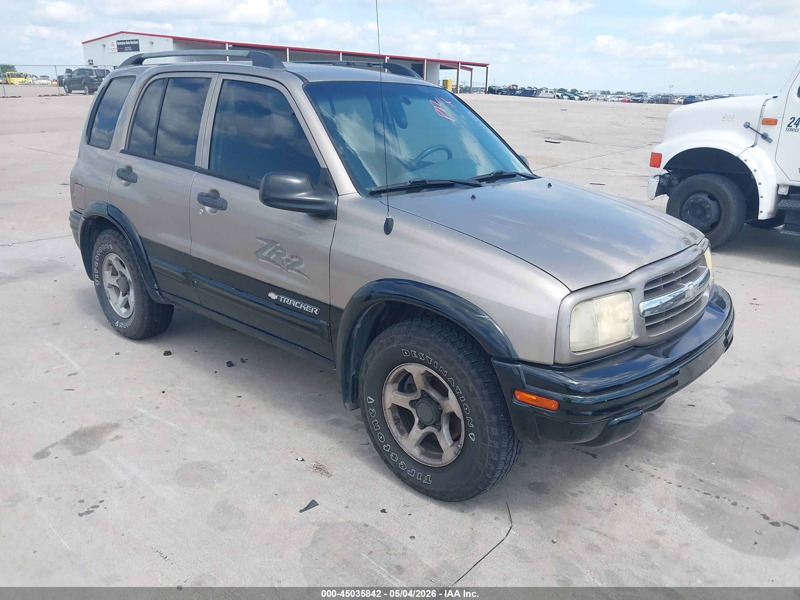 2003 Chevrolet Tracker ZR2, VIN 2CNBJ734036914222 — Обычный износ
