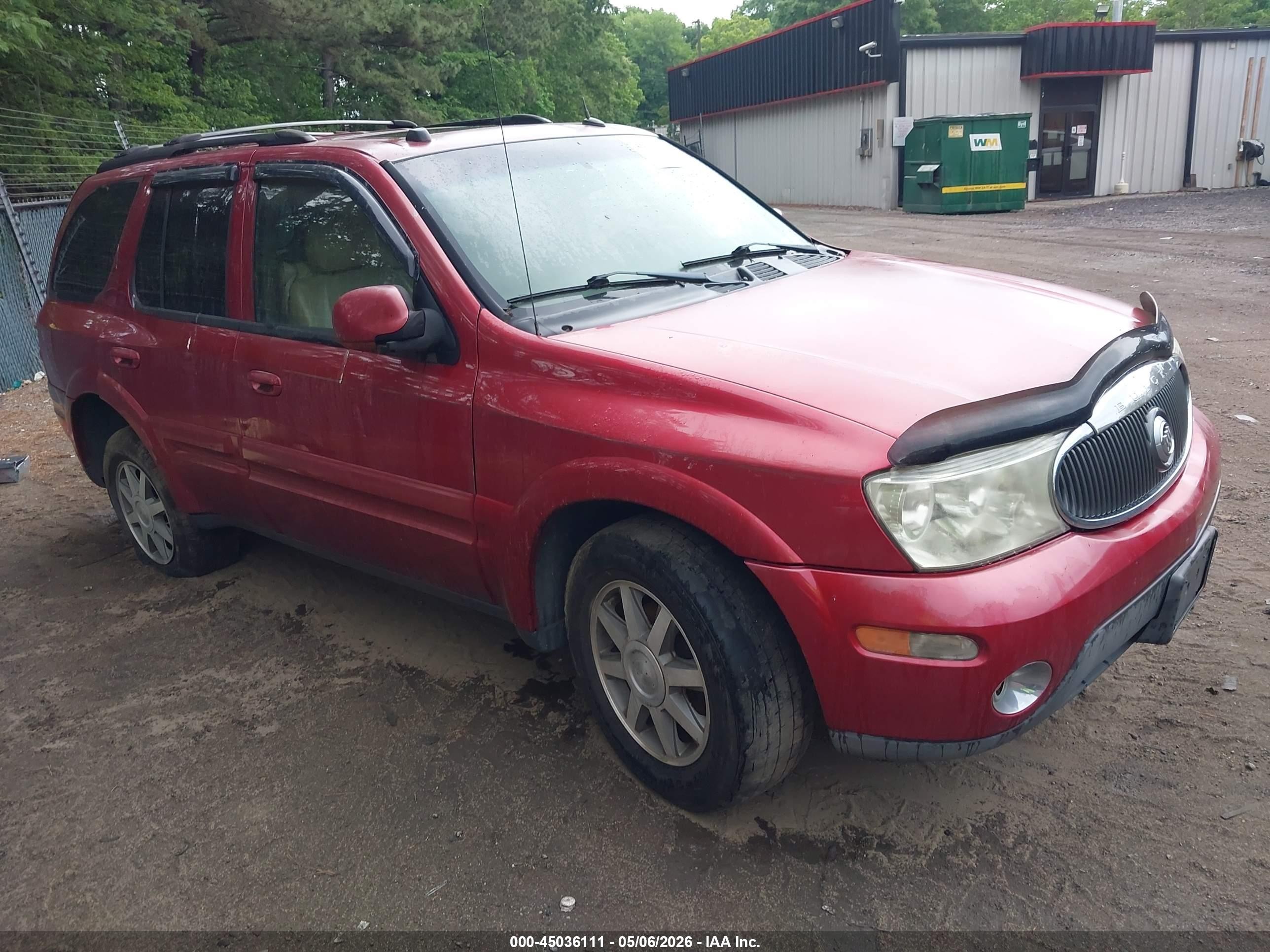 2005 Buick Rainier CXL, VIN 5GADT13S352314251 — Rear end
