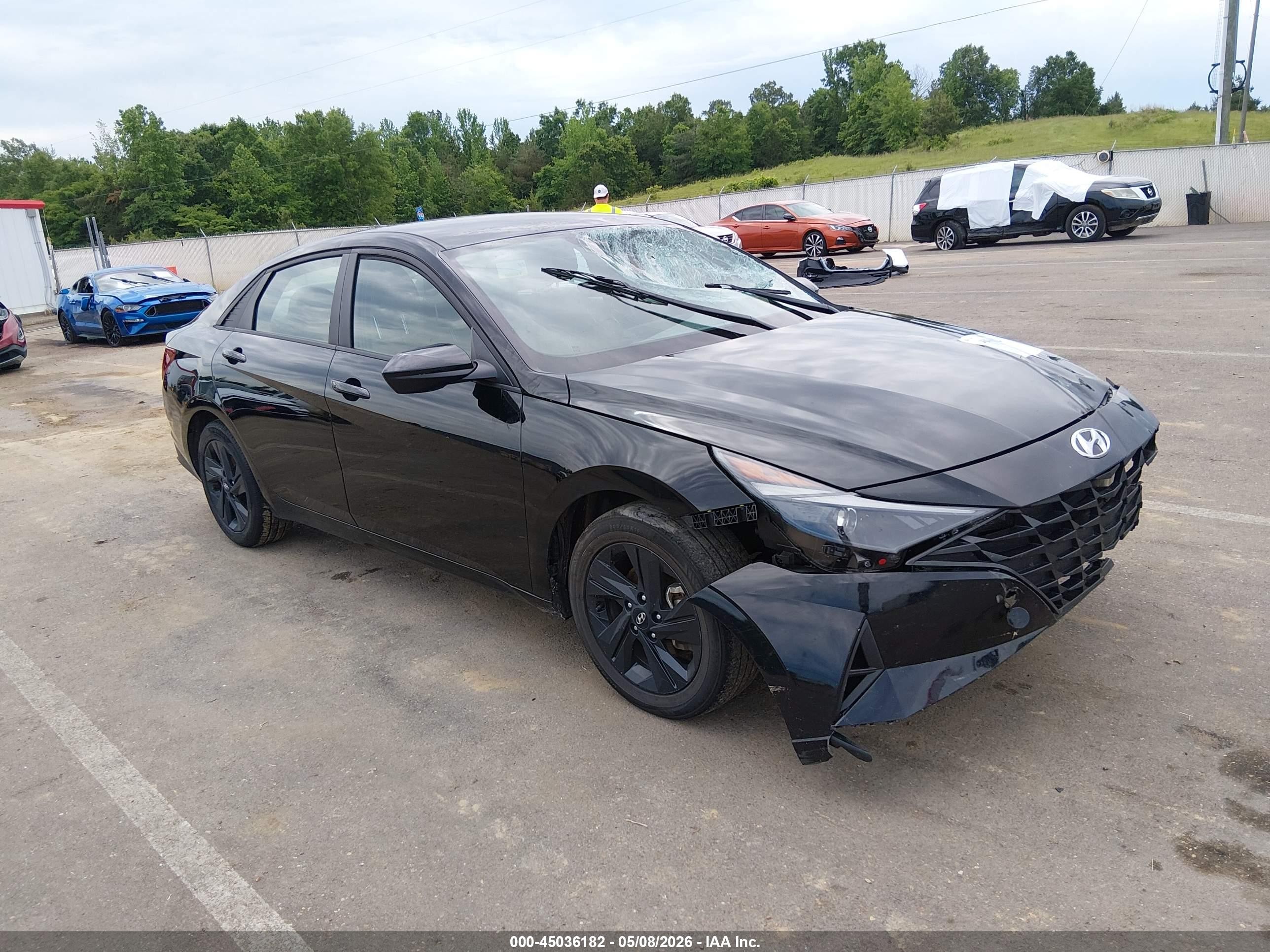 2022 Hyundai Elantra SEL, VIN KMHLM4AG6NU317734 — Front end