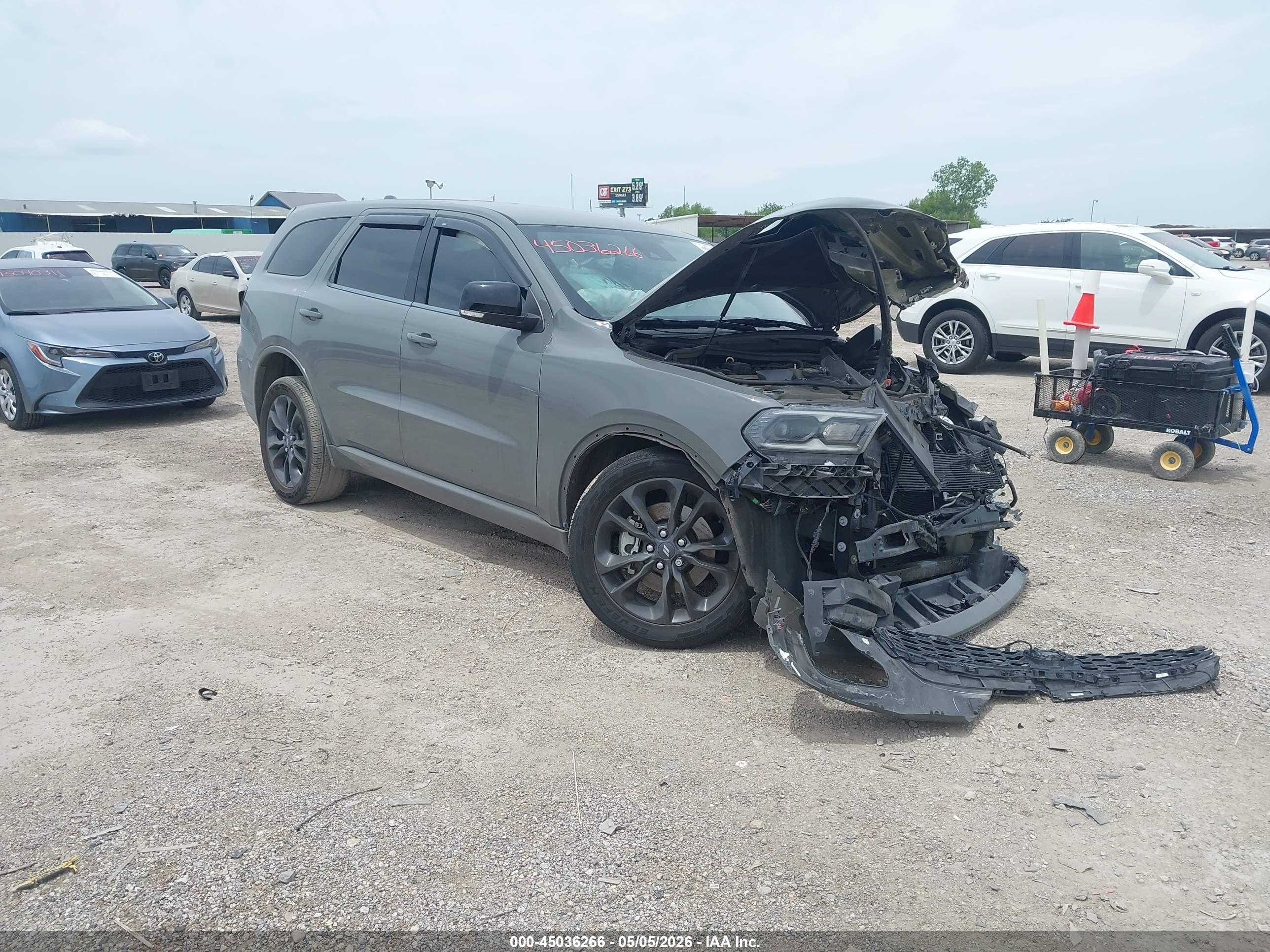 2022 Dodge Durango GT Plus, VIN 1C4RDHDG8NC199564 — Front end