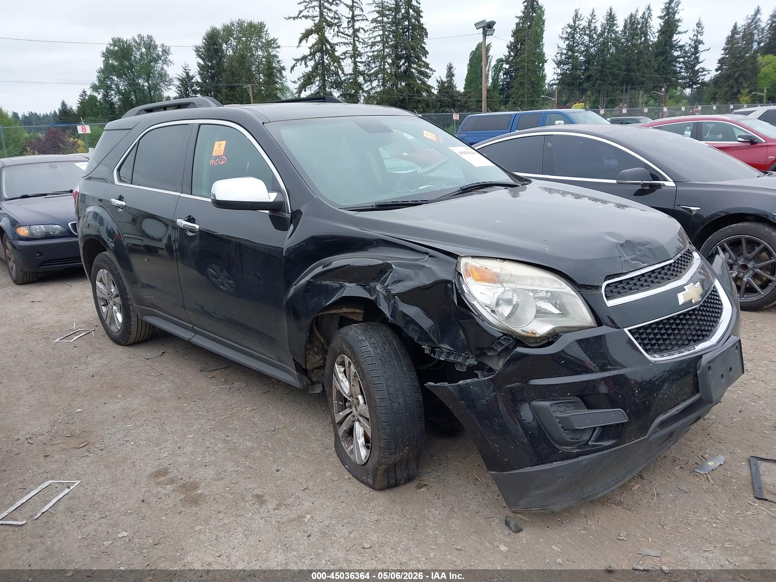 2014 Chevrolet Equinox LT, VIN 2GNALBEKXE6350131 — Front end
