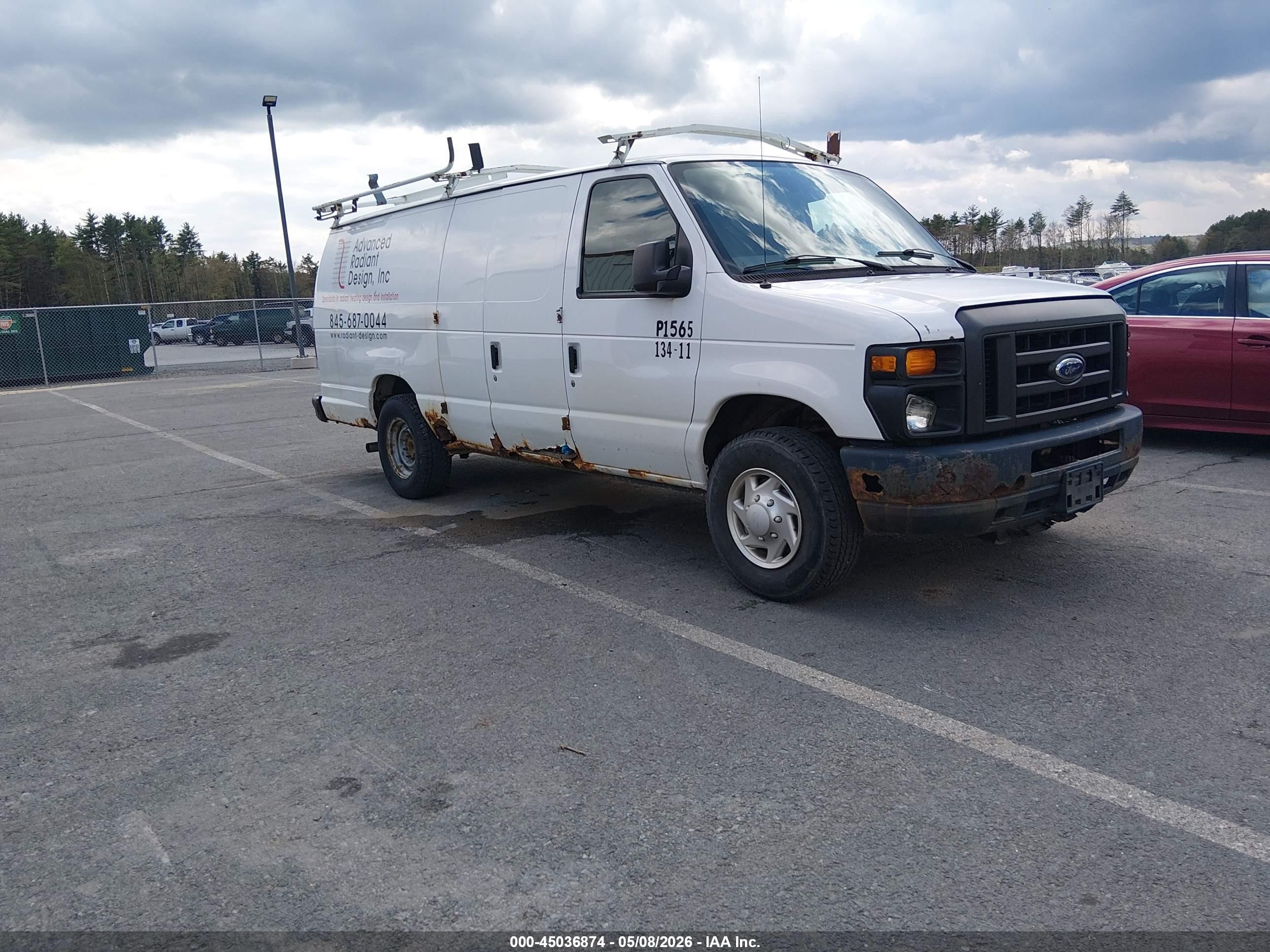 2012 Ford Econoline Cargo Commercial, VIN 1FTNS2EL0CDB32686 — Normal wear