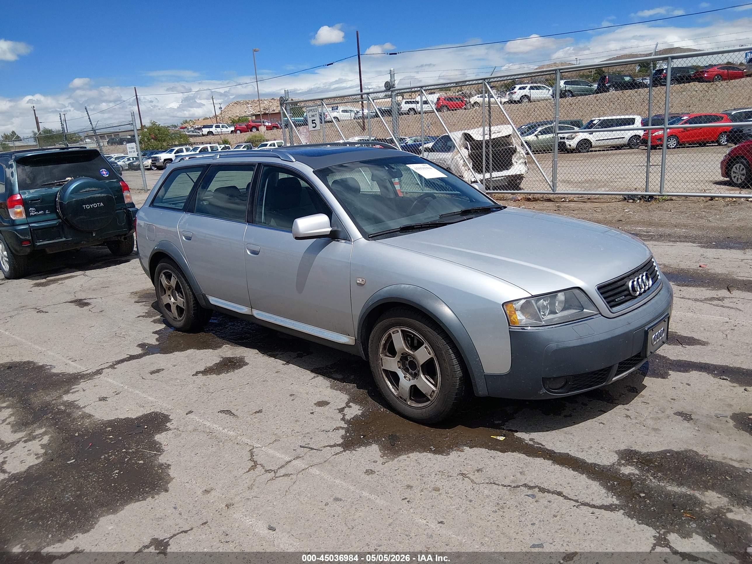 2002 Audi allroad A6 V8, VIN WA1YD64B52N148134 — Обычный износ