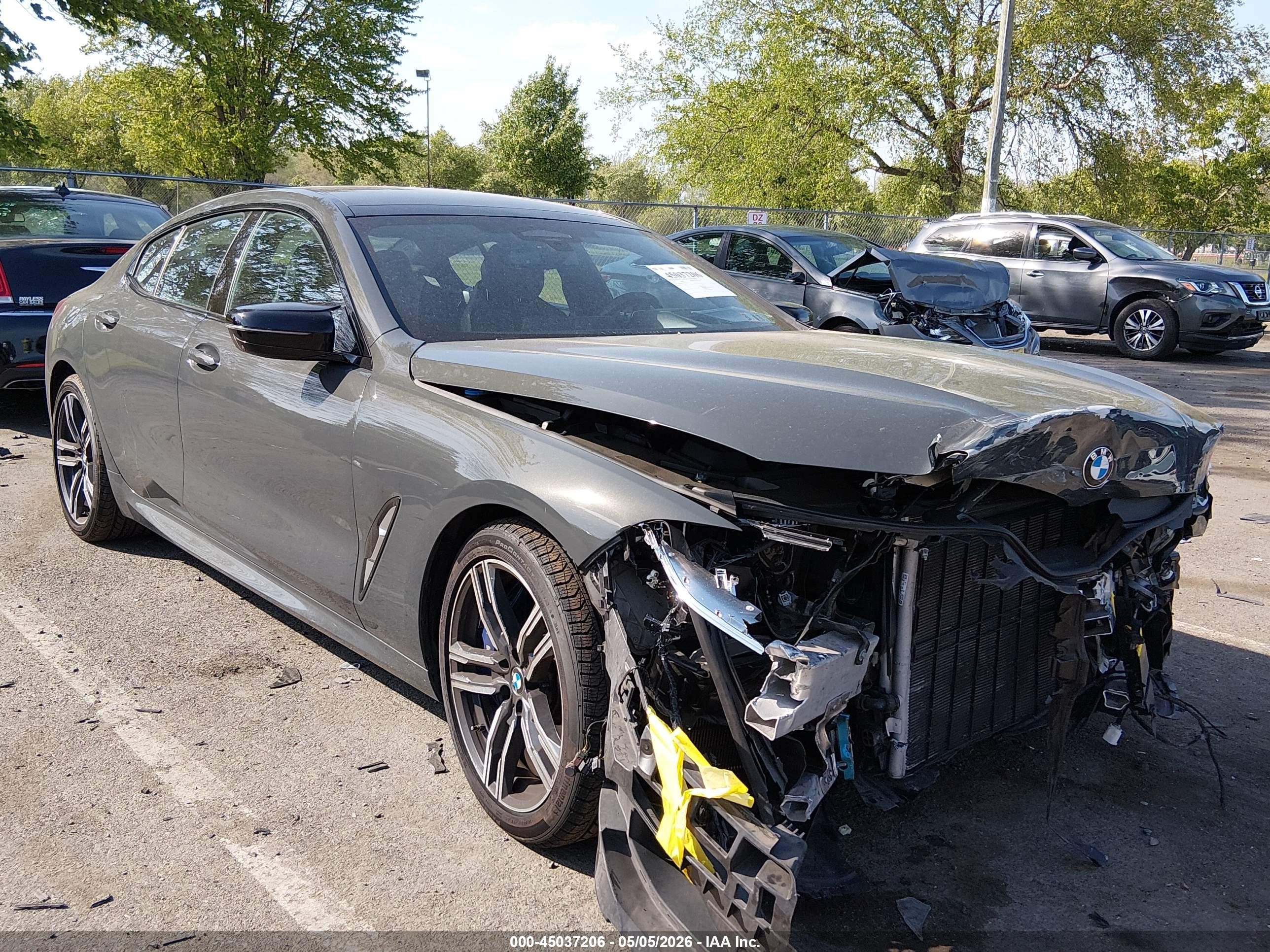 2023 BMW 8 Series M850i, VIN WBAGV8C05PCK65223 — Front end