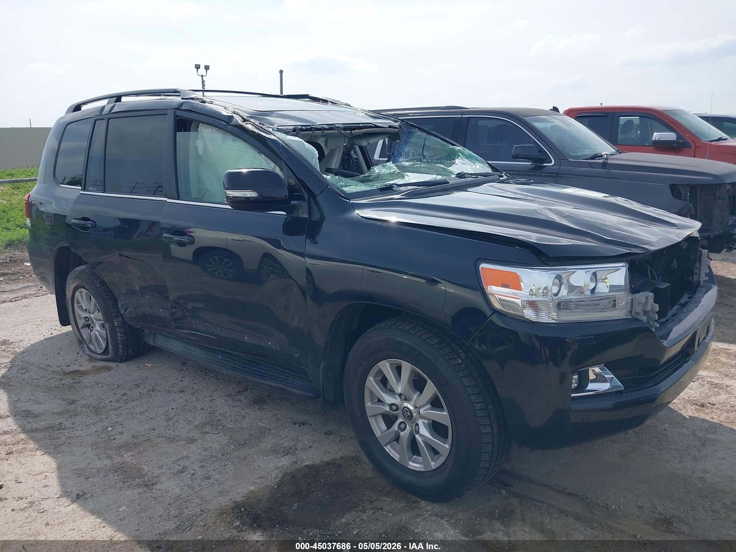 2020 Toyota Land Cruiser, VIN JTMCY7AJ4L4087226 — Rollover
