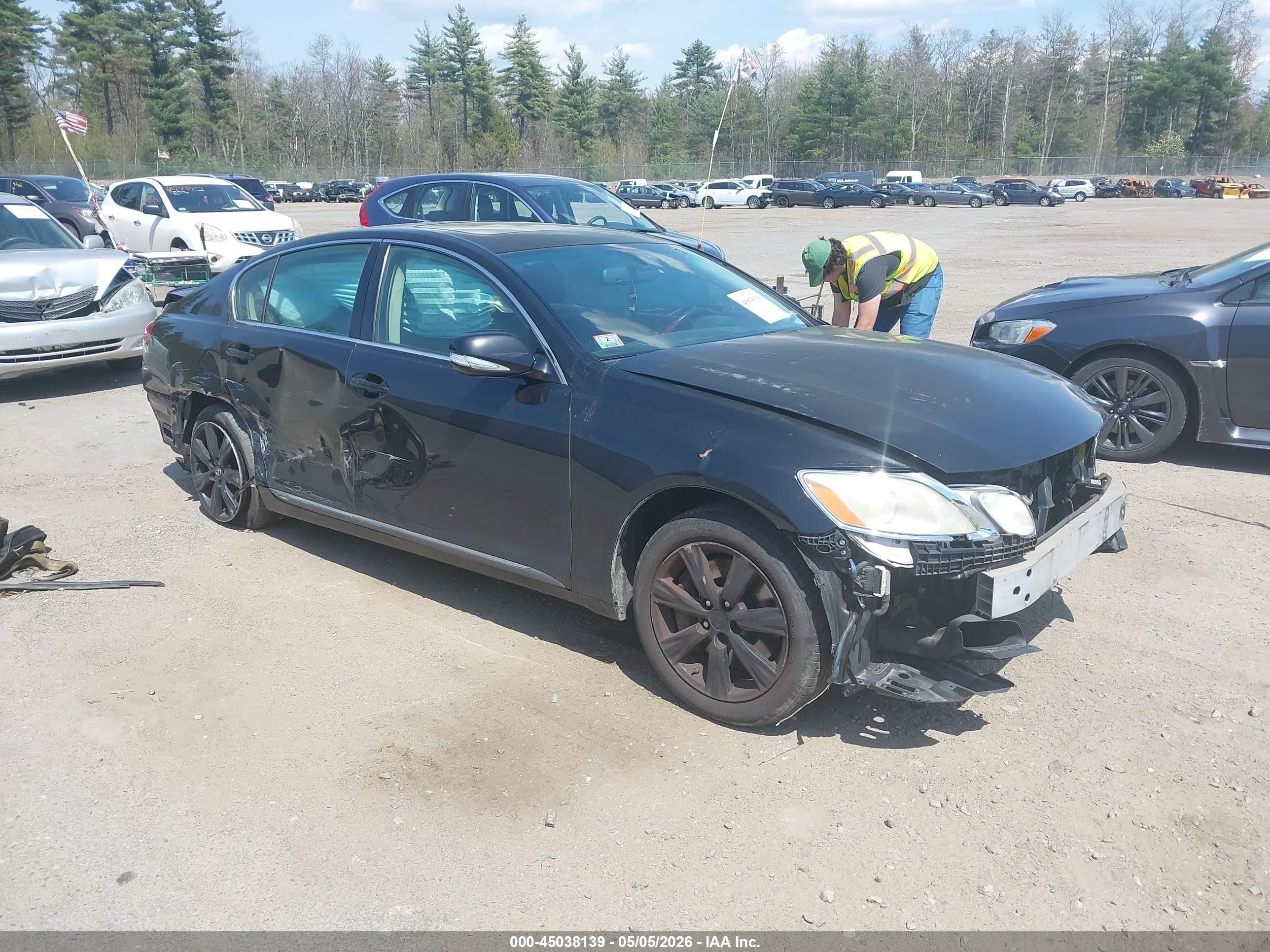 2008 Lexus GS 350, VIN JTHCE96S980015876 — Side