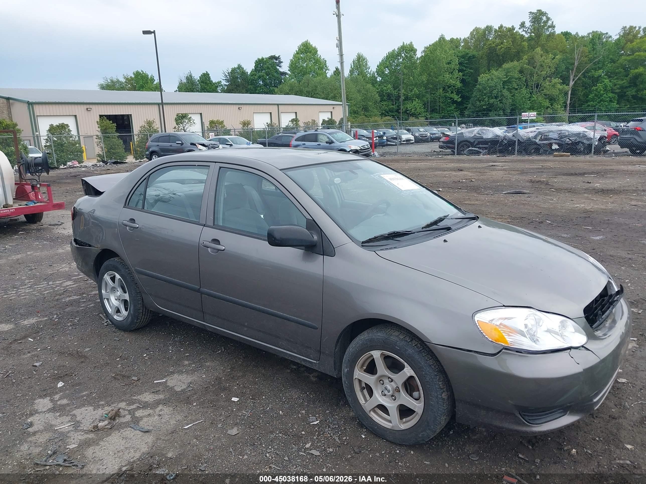 2003 Toyota Corolla LE, VIN 2T1BR32E03C164139 — Rear end