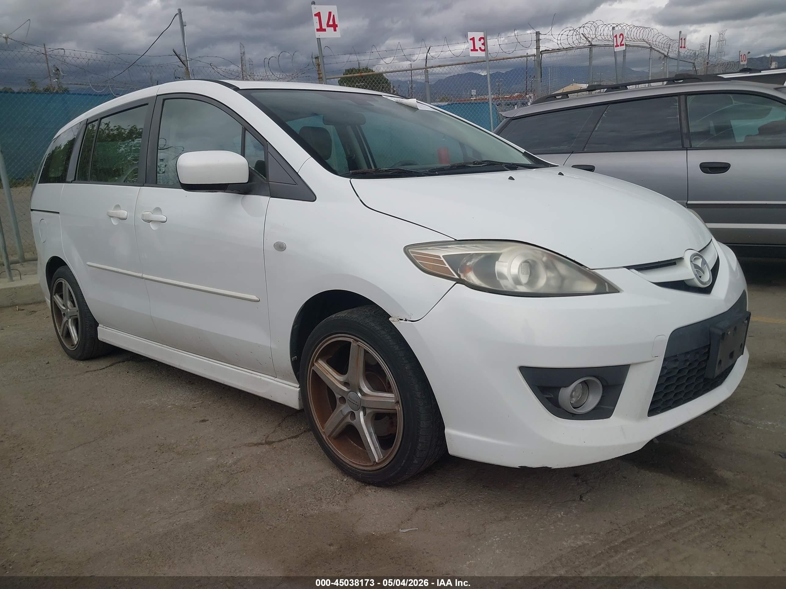 2008 Mazda 5 Sport, VIN JM1CR29L880324014 — Зад
