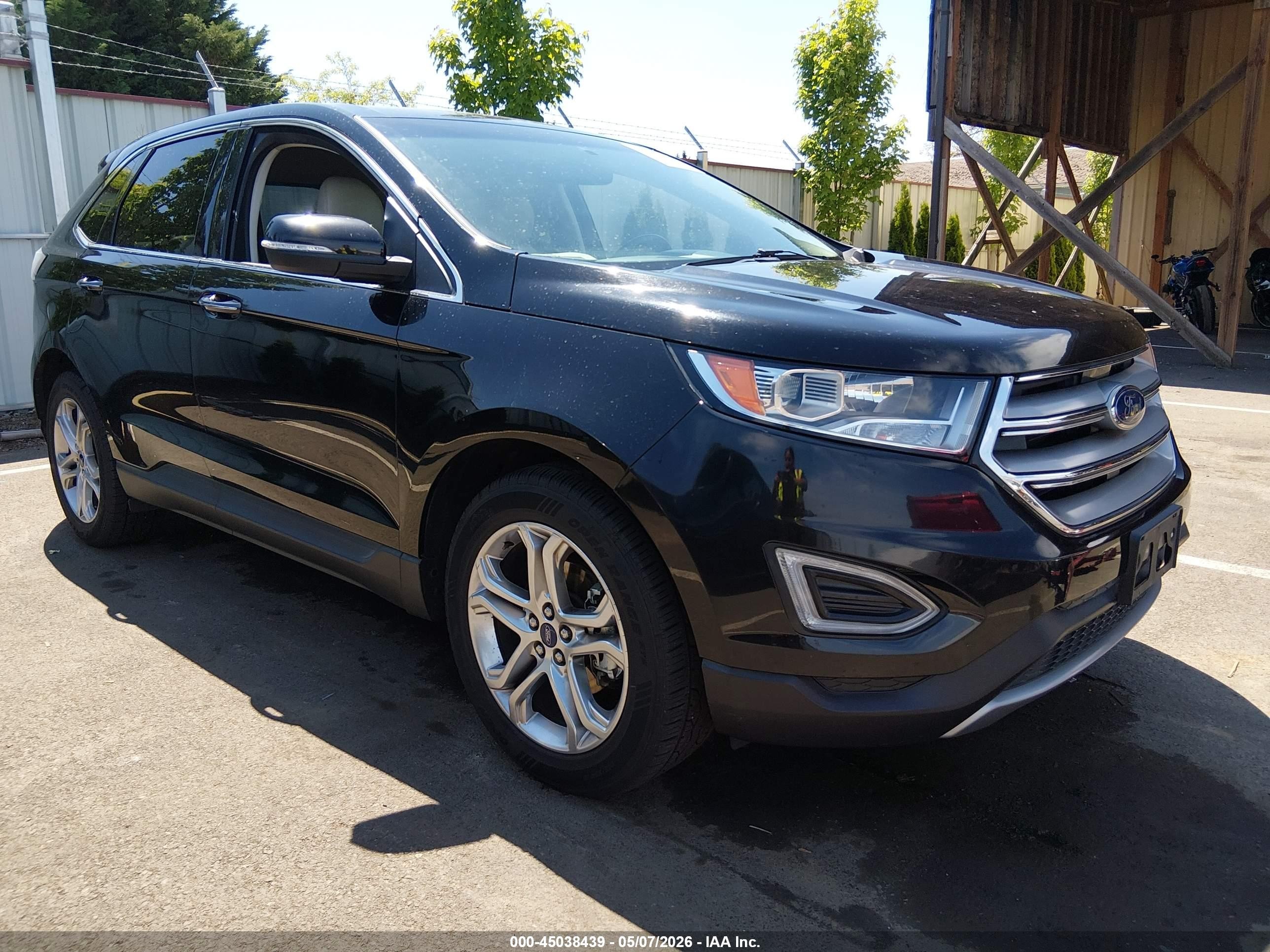 2018 Ford Edge Titanium, VIN 2FMPK3K93JBB45325 — Не указано