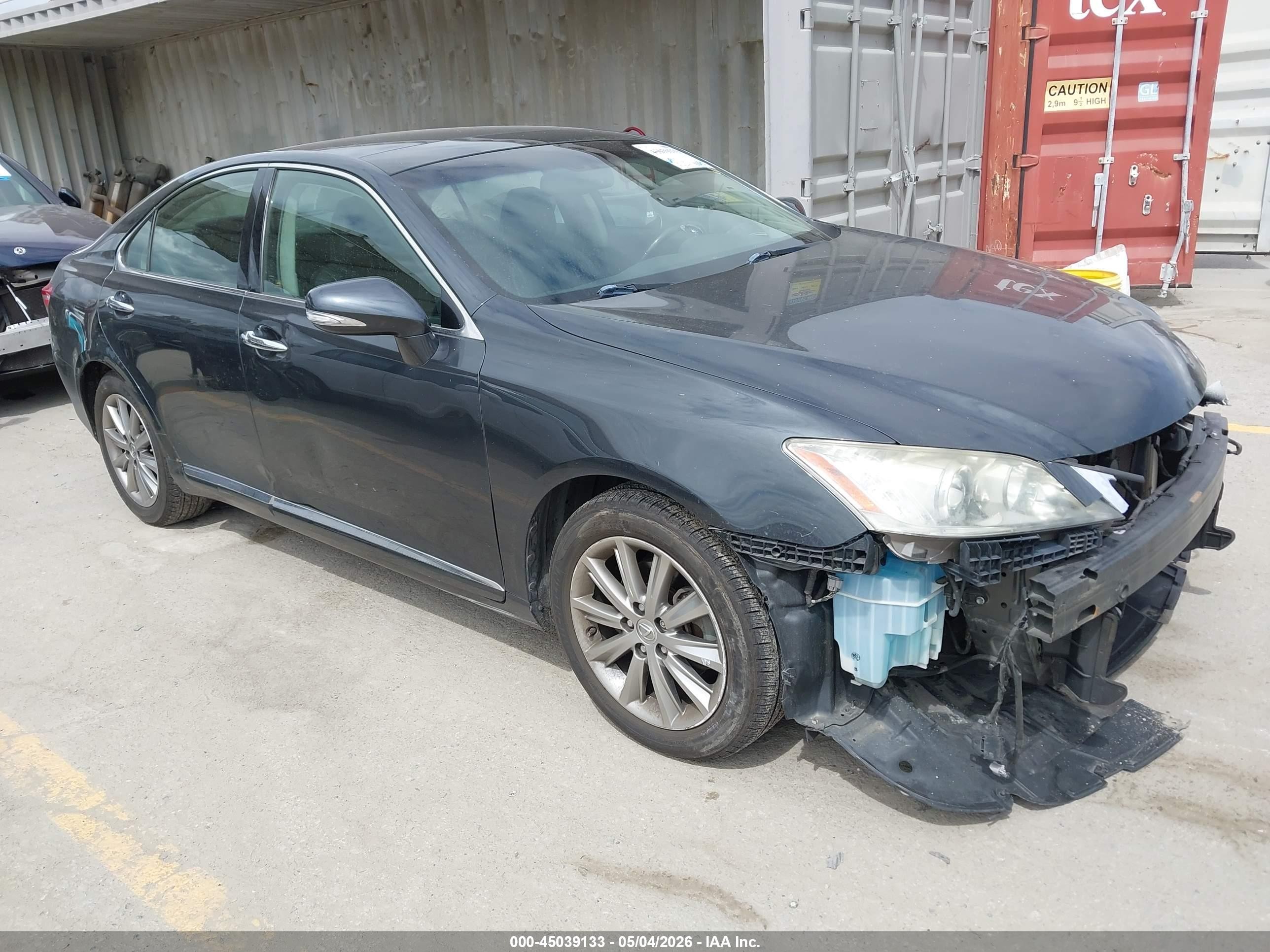 2011 Lexus ES 330, VIN JTHBK1EG2B2449166 — Front end