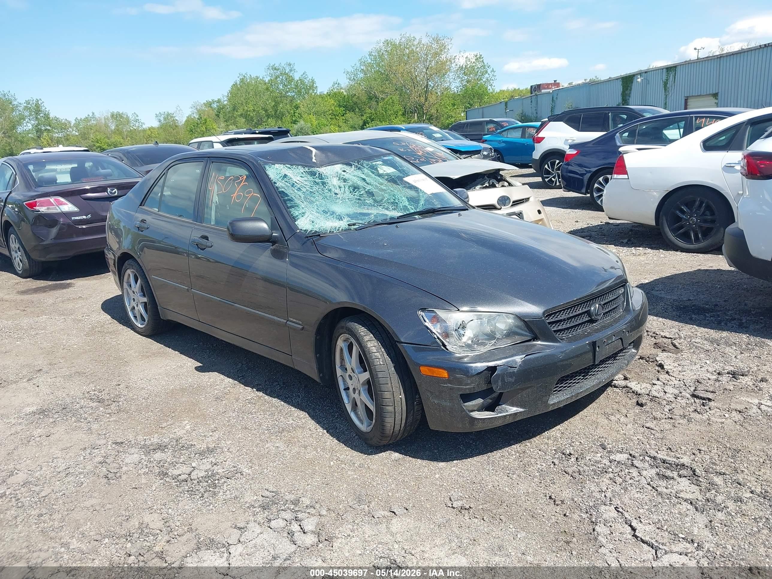 2003 Lexus IS 300/350, VIN JTHBD192030080006 — Крыша