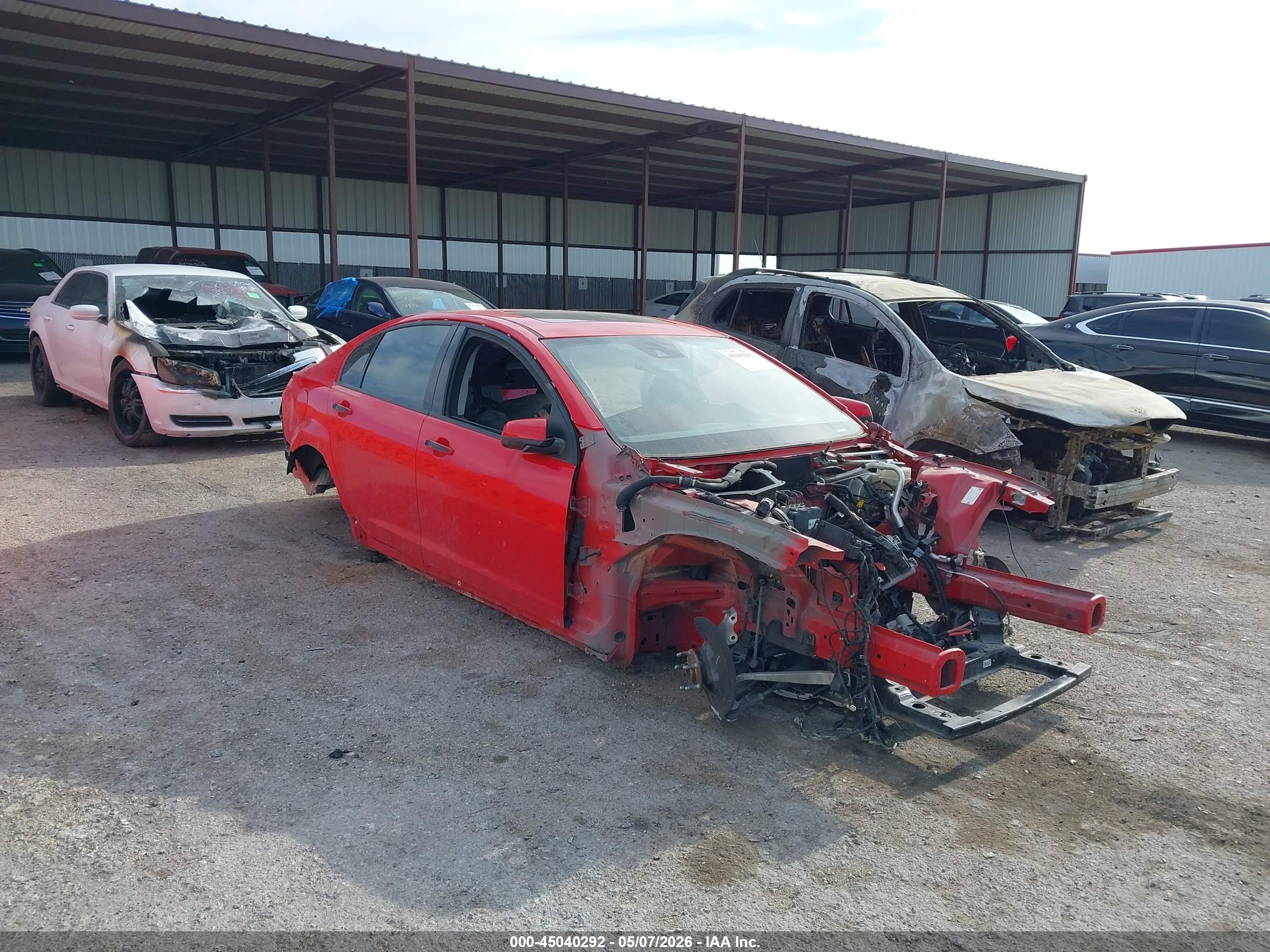 2014 Chevrolet SS, VIN 6G3F15RW6EL958337 — Stripped