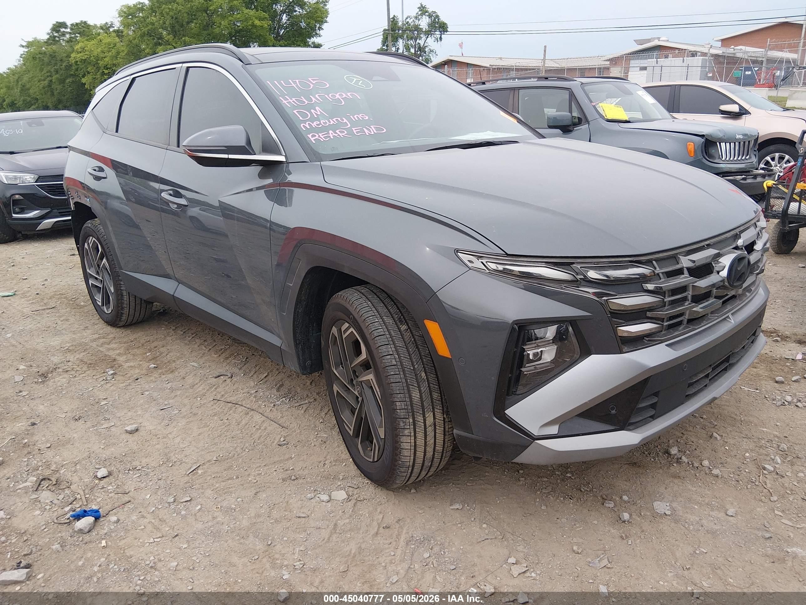 2025 Hyundai Tucson Limited, VIN 5NMJECDE9SH445711 — Зад