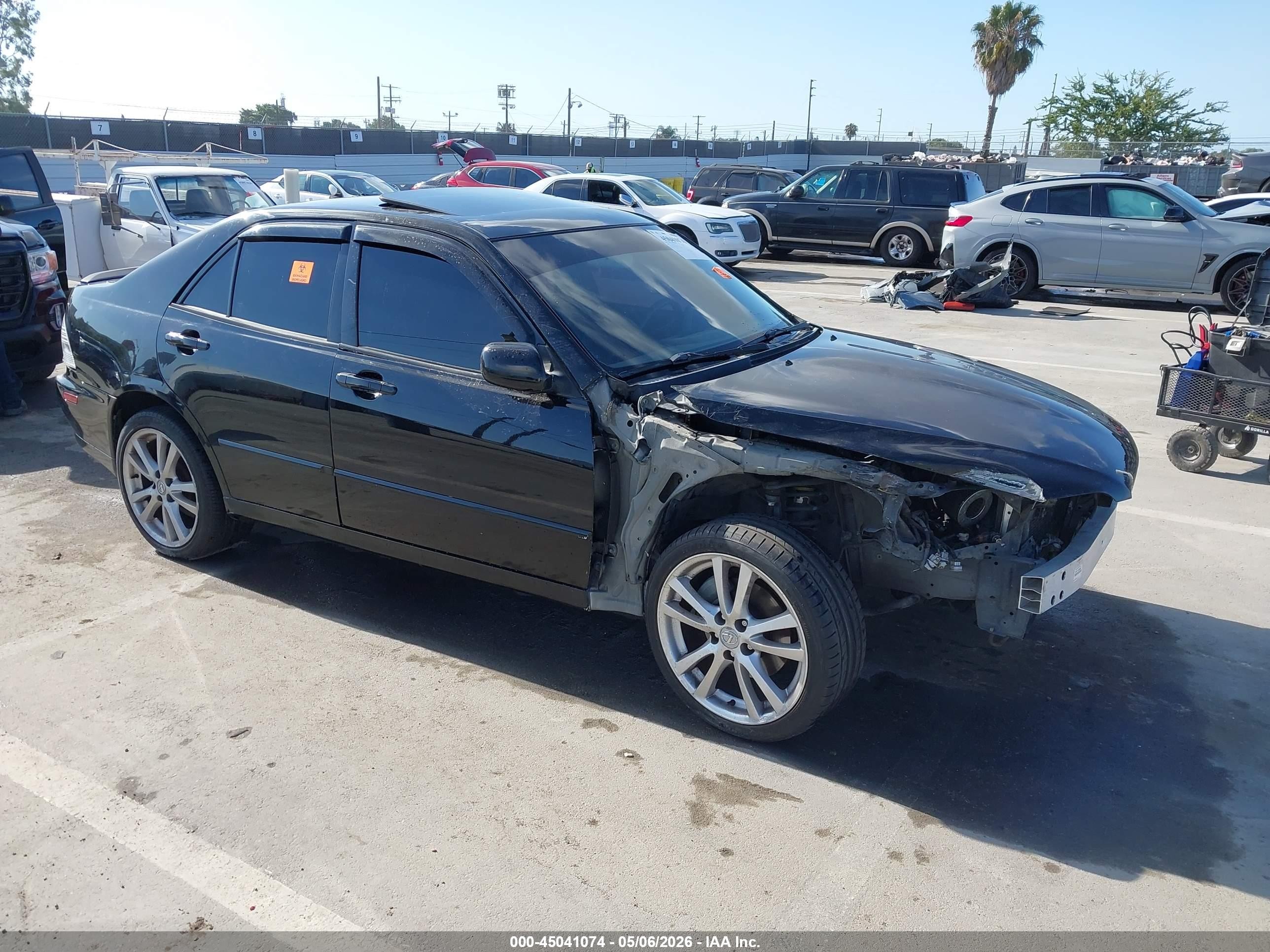 2003 Lexus IS 300/350, VIN JTHBD192830067570 — Биологическое загрязнение