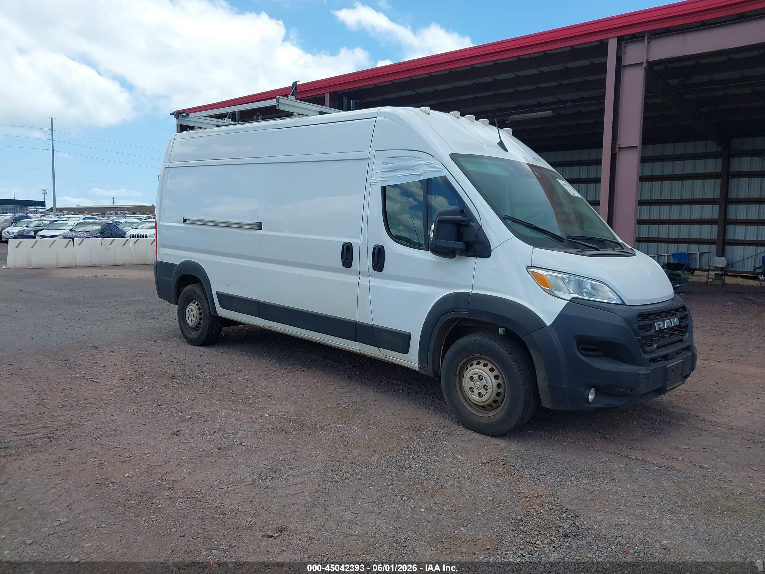 2024 Ram ProMaster Cargo Tradesman, VIN 3C6LRVDG8RE117229 — Water / flood