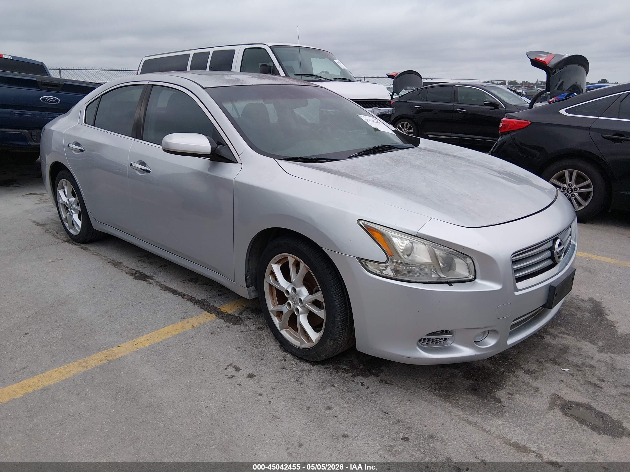 2012 Nissan Maxima SV, VIN 1N4AA5AP2CC809695 — Обычный износ