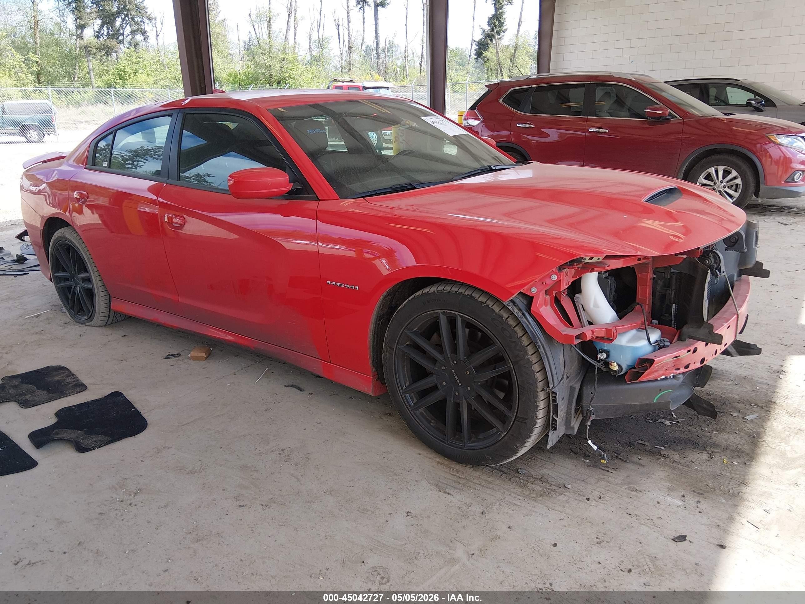 2021 Dodge Charger R/T, VIN 2C3CDXCT4MH592167 — Front end