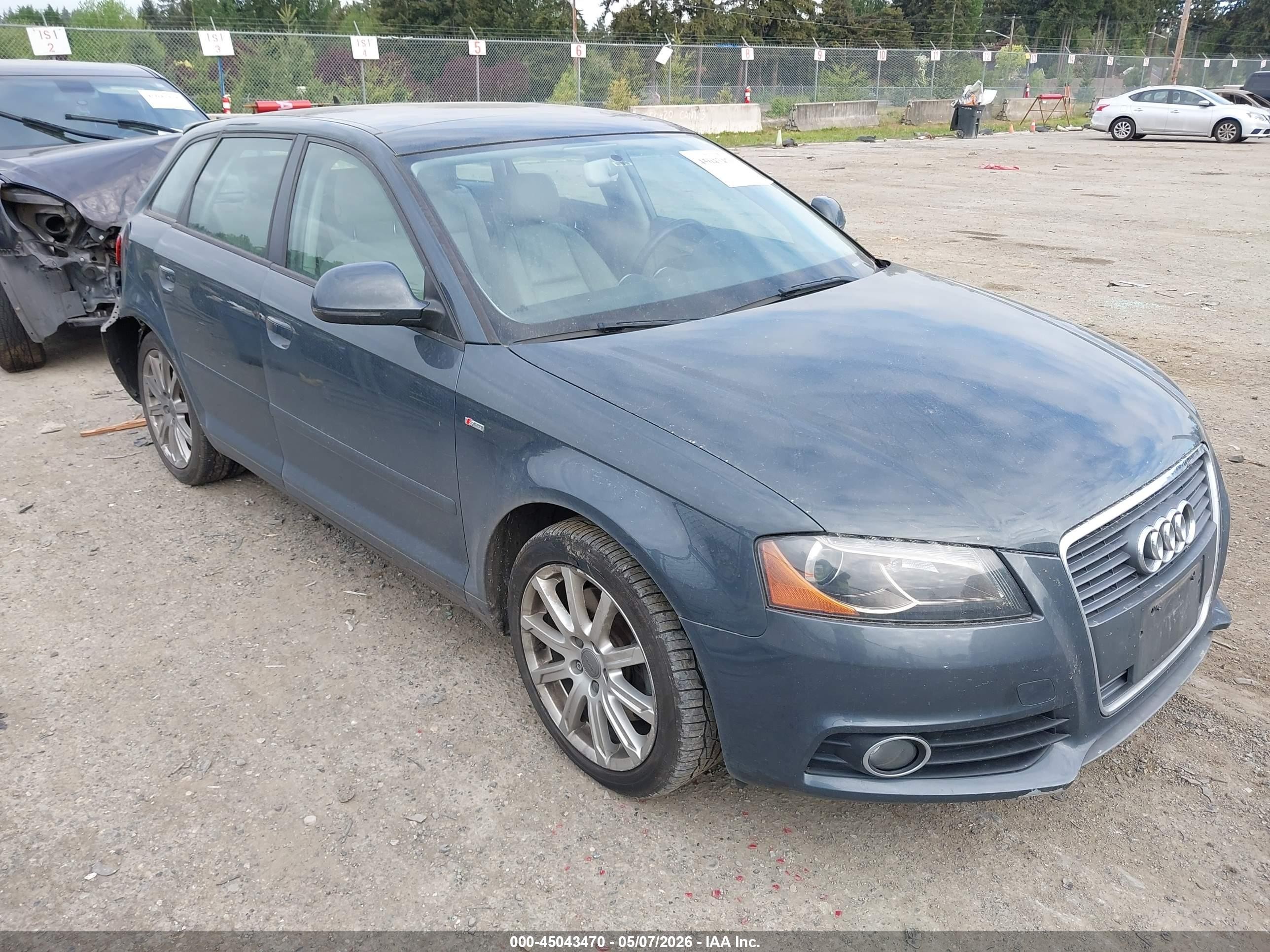 2010 Audi A3 Premium Plus, VIN WAUKEAFM3AA088304 — Rear end