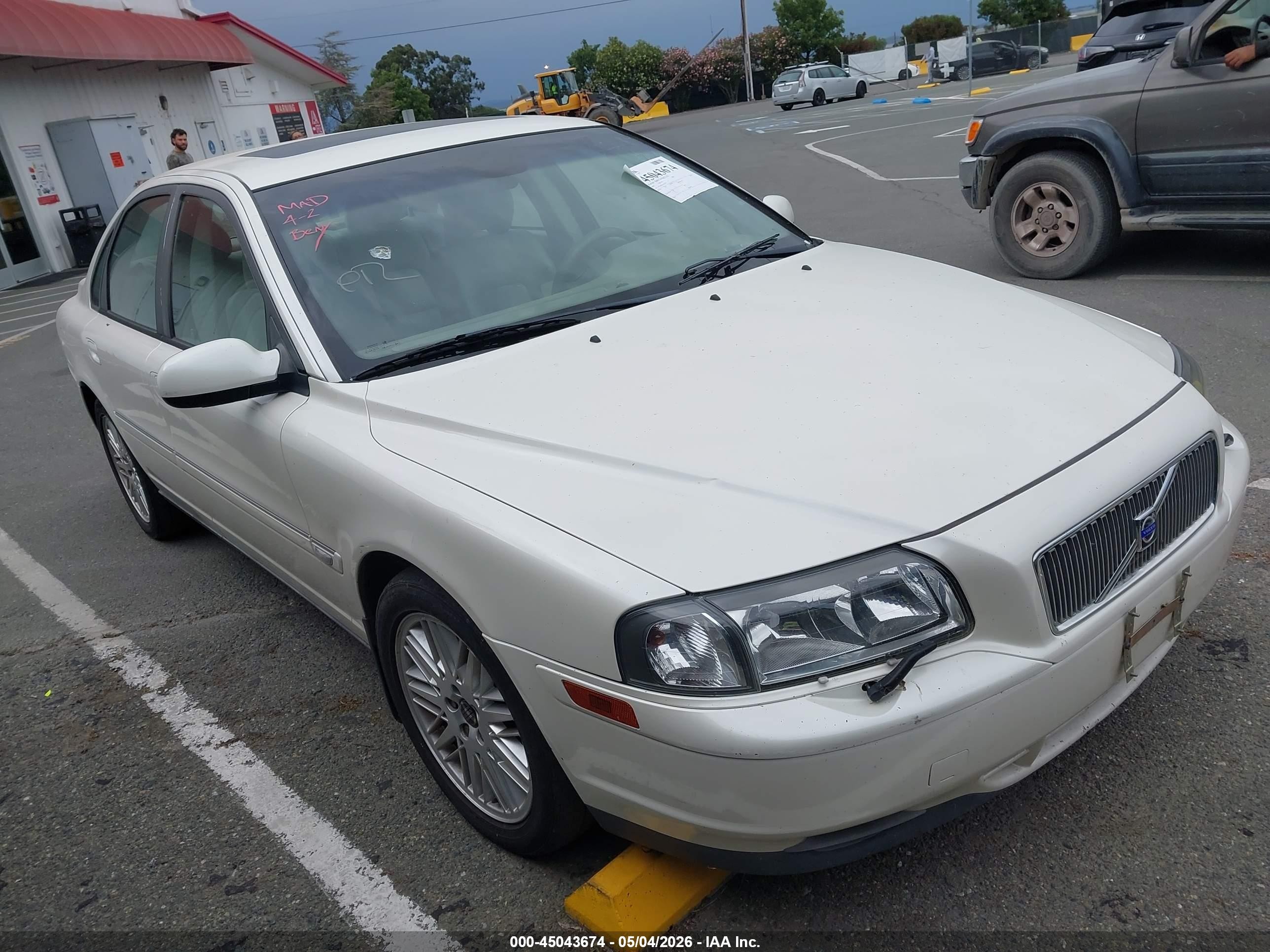 2003 Volvo S80 2.9L, VIN YV1TS92D331313452 — Not stated