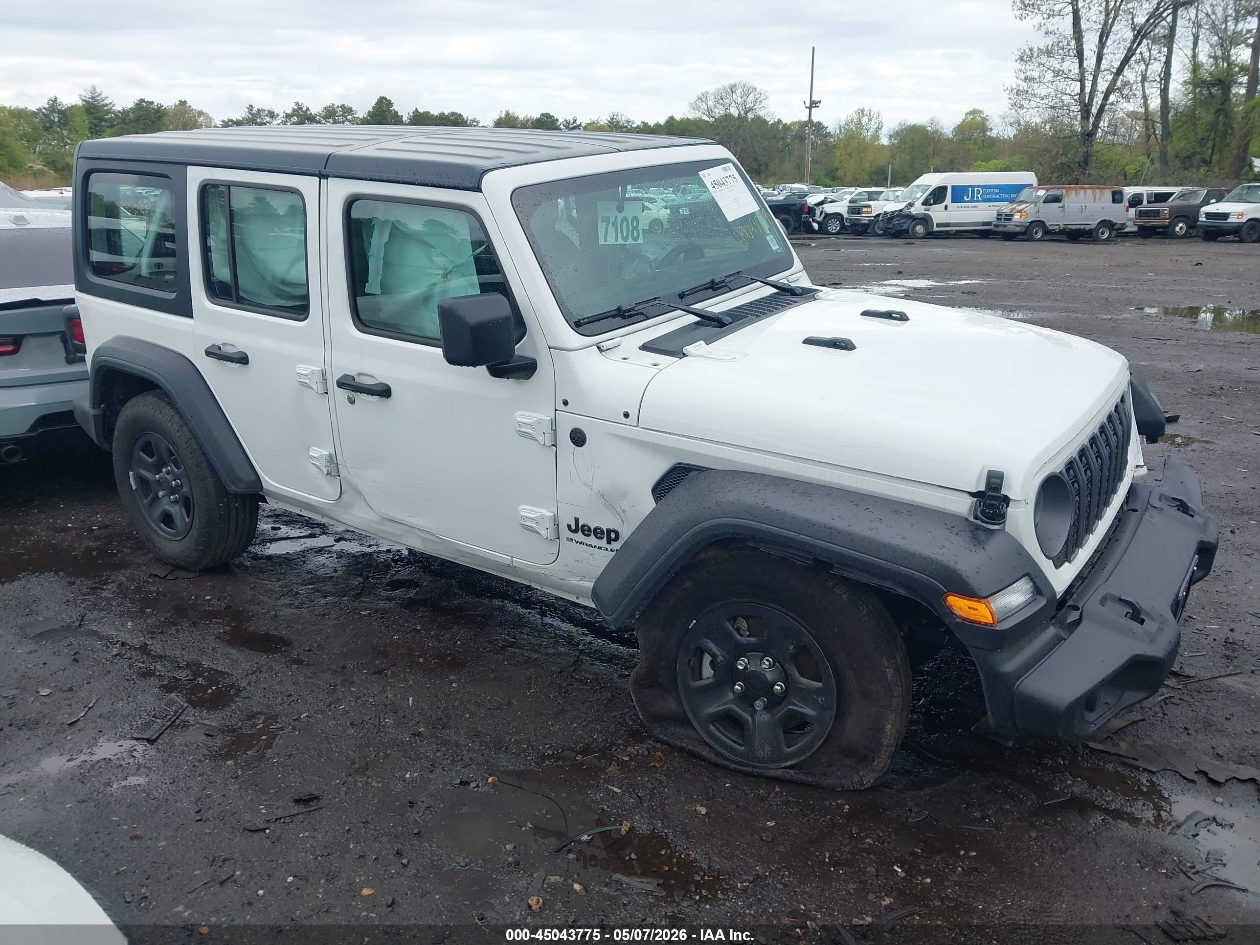 2026 Jeep Wrangler Sport S, VIN 1C4PJXDN2TW190394 — Front end
