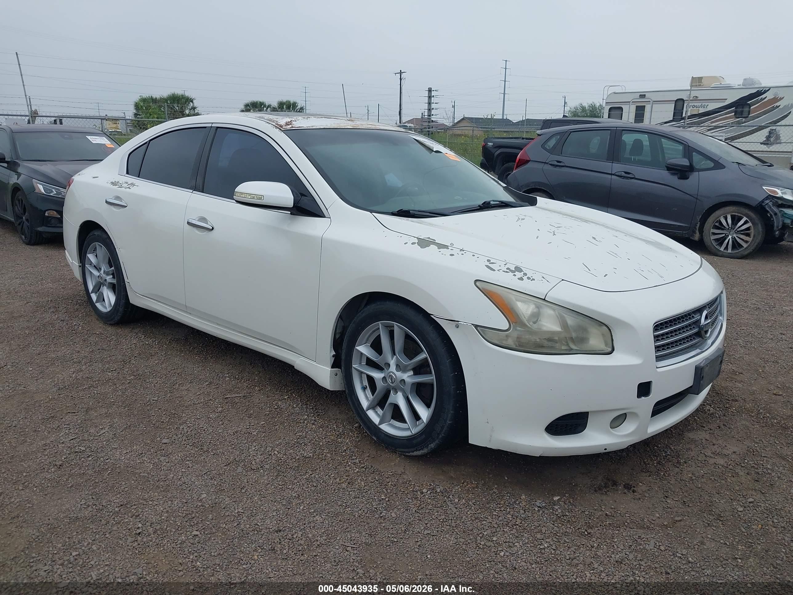2010 Nissan Maxima SV, VIN 1N4AA5APXAC833966 — Repossession