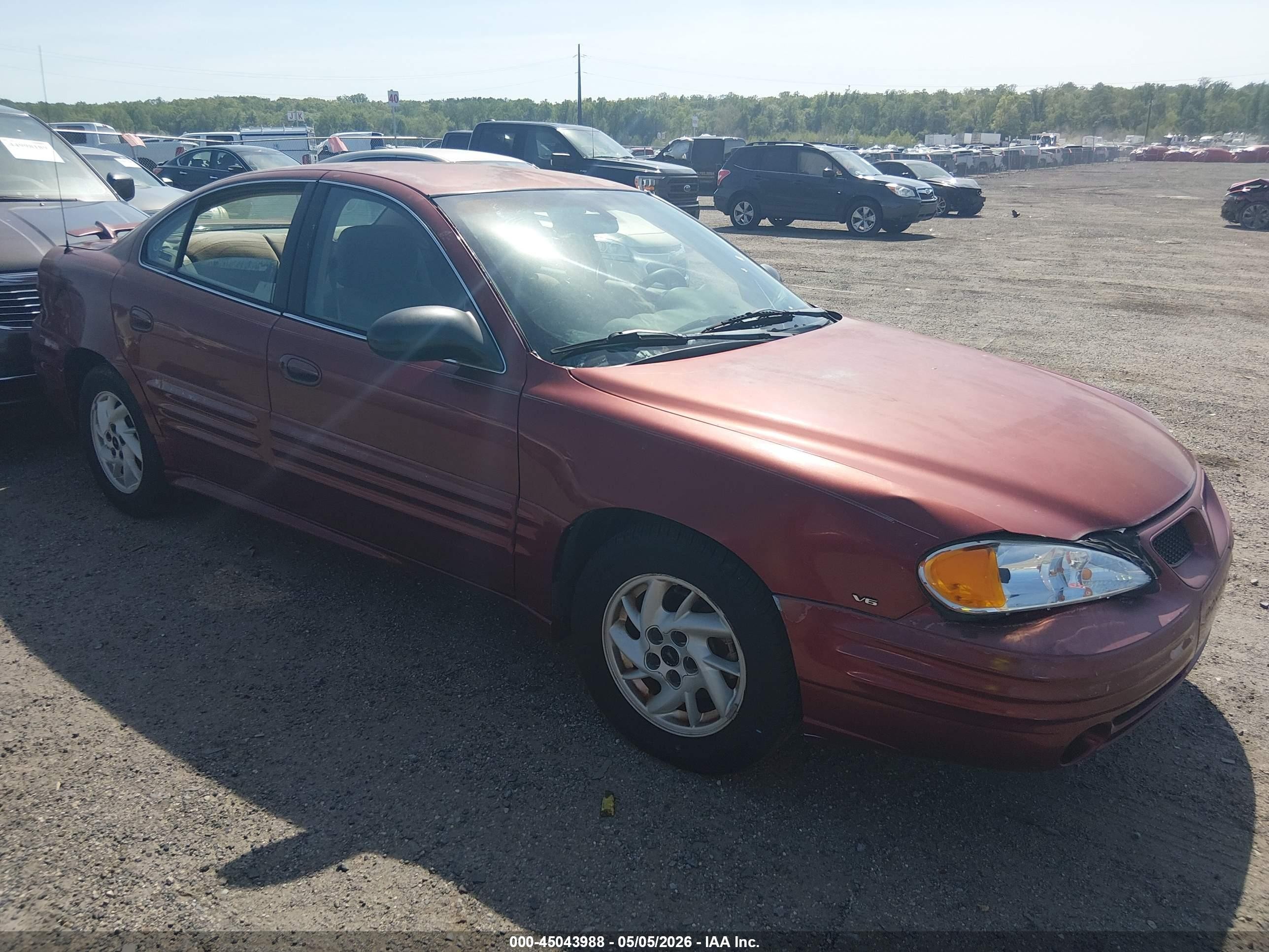 2002 Pontiac Grand Am SE1, VIN 1G2NF52E92C270666 — Normal wear