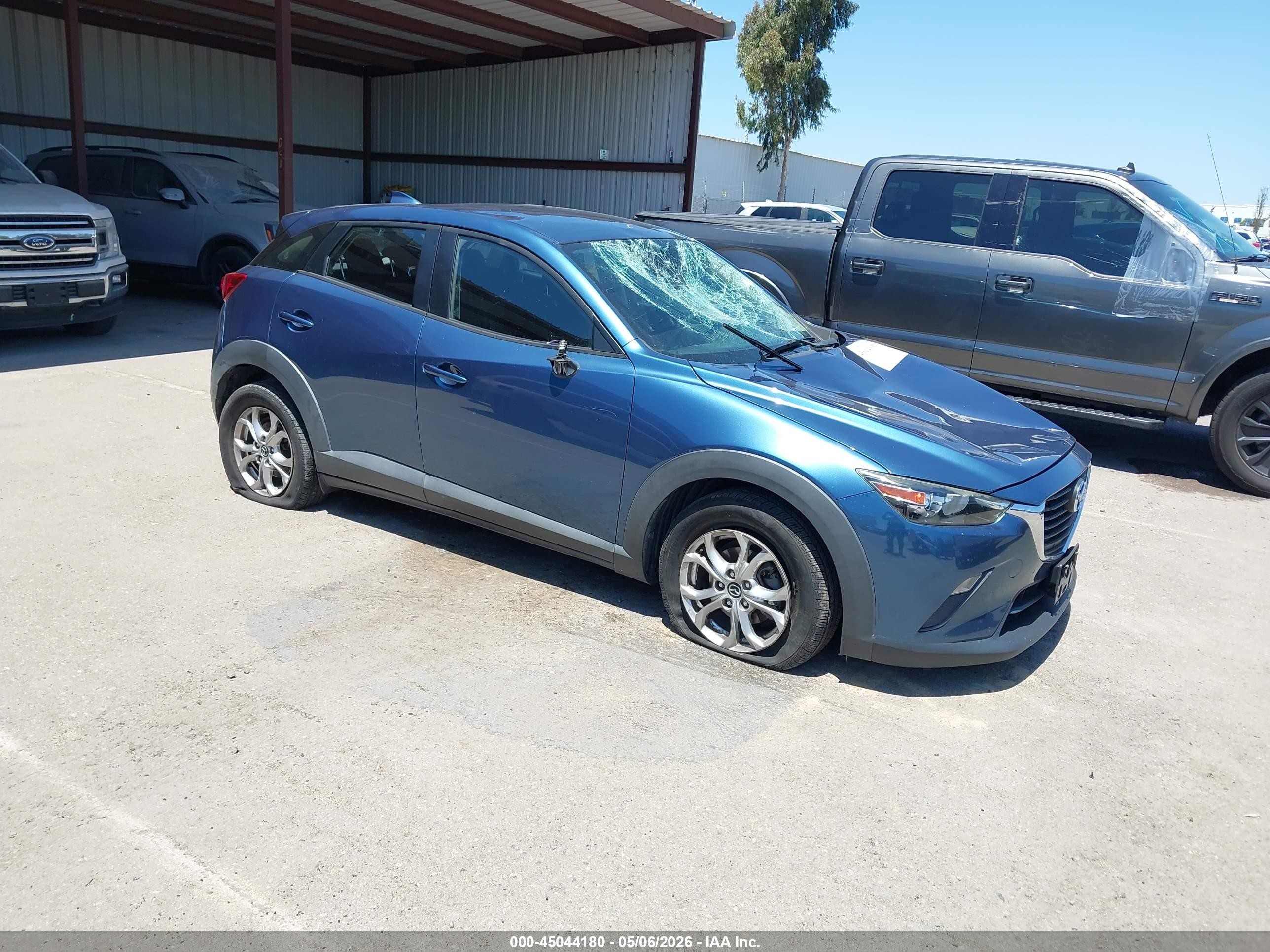 2018 Mazda CX-3 Sport, VIN JM1DKDB71J0322483 — Vandalism