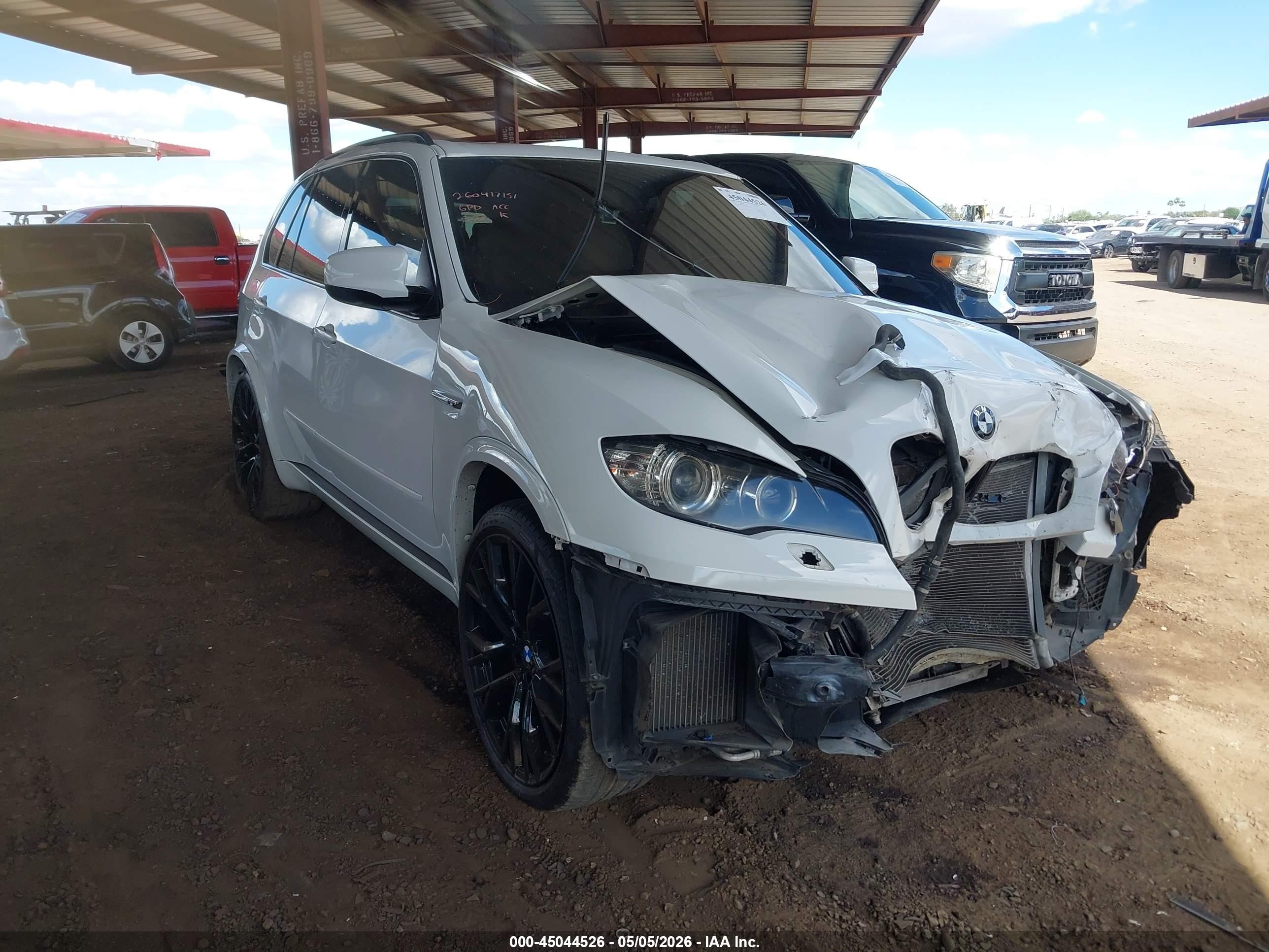2010 BMW X5 M, VIN 5YMGY0C51ALK25078 — Not stated