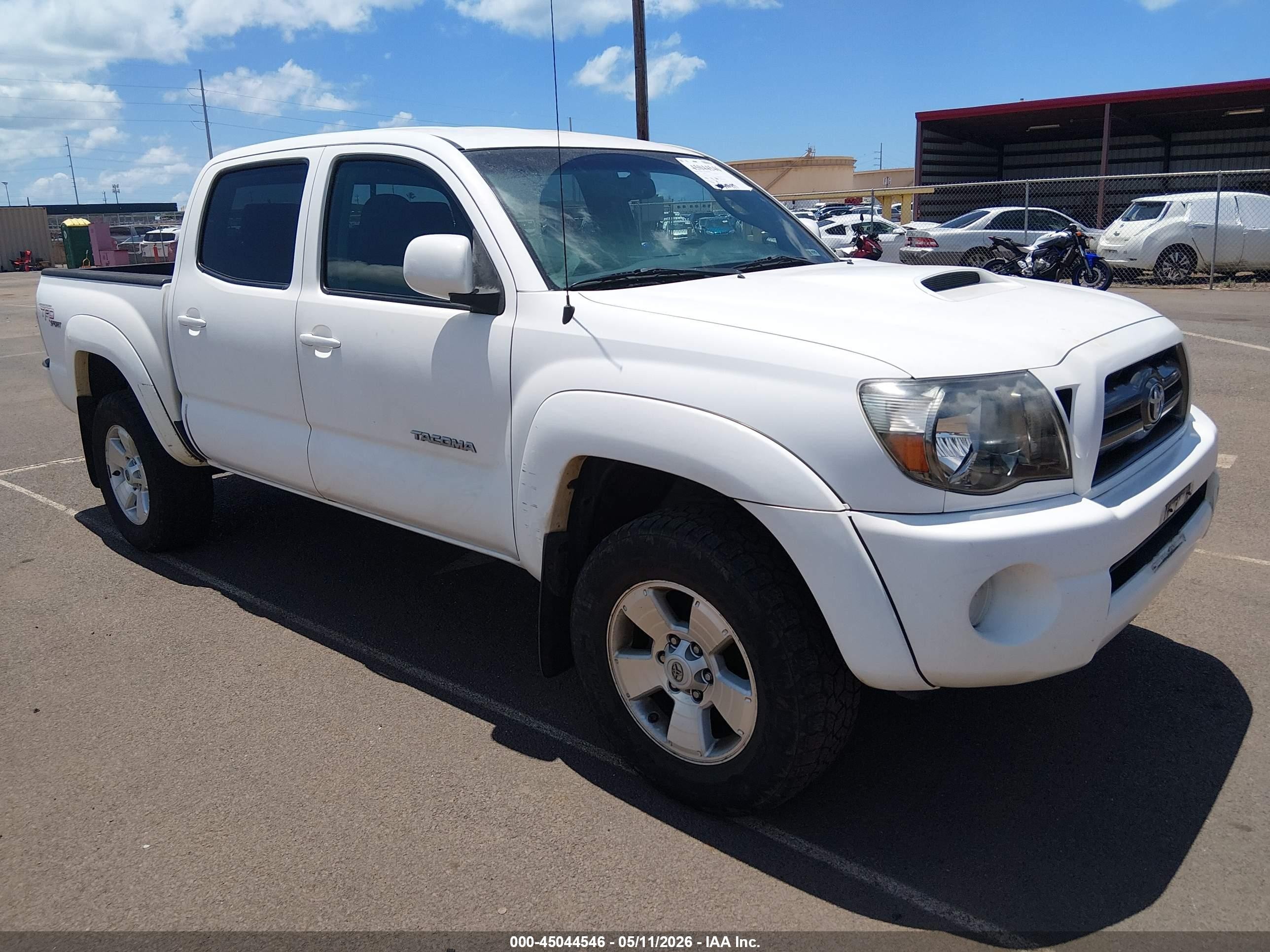 2010 Toyota Tacoma PreRunner, VIN 3TMJU4GN3AM101811 — Interior fire