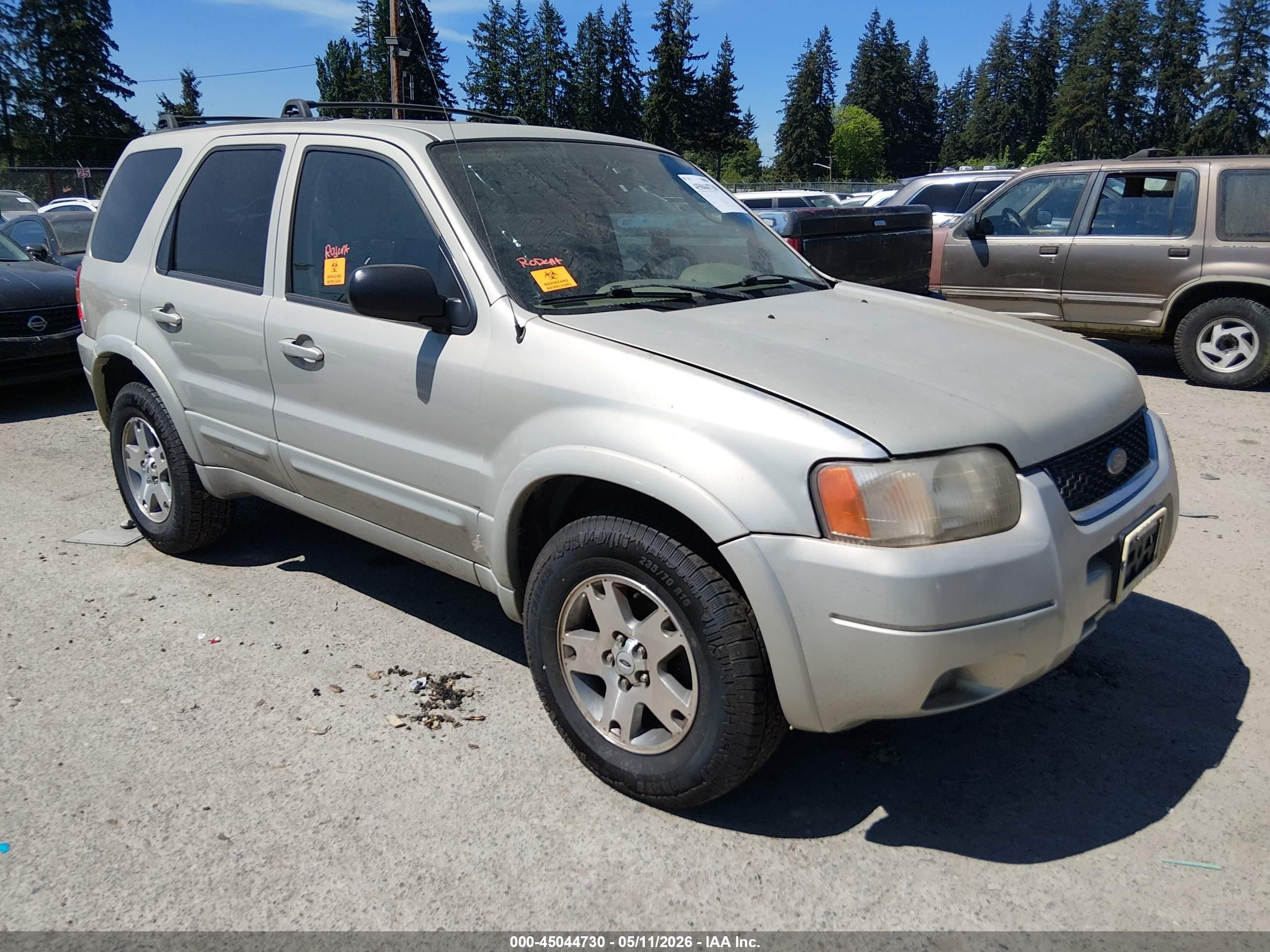 2004 Ford Escape Limited, VIN 1FMCU94104KA63291 — Обычный износ