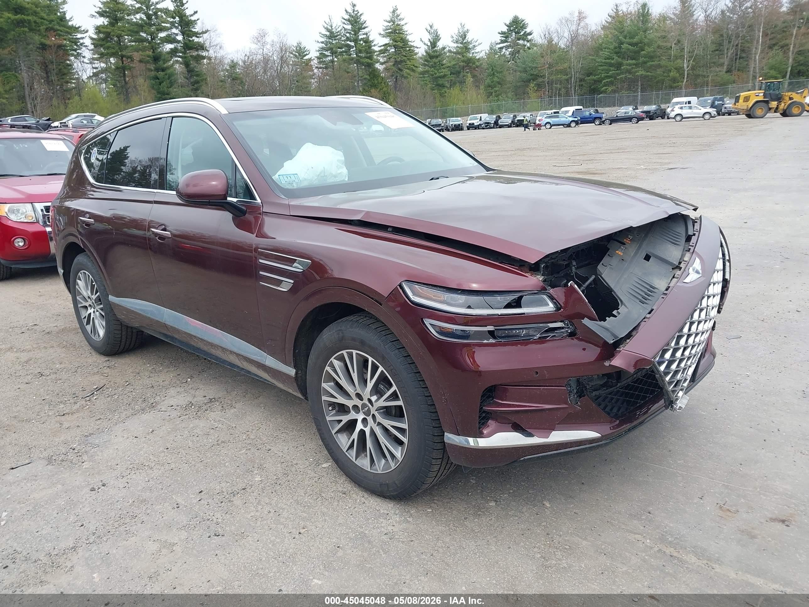 2021 Genesis GV80, VIN KMUHBDSB2MU051207 — Front end