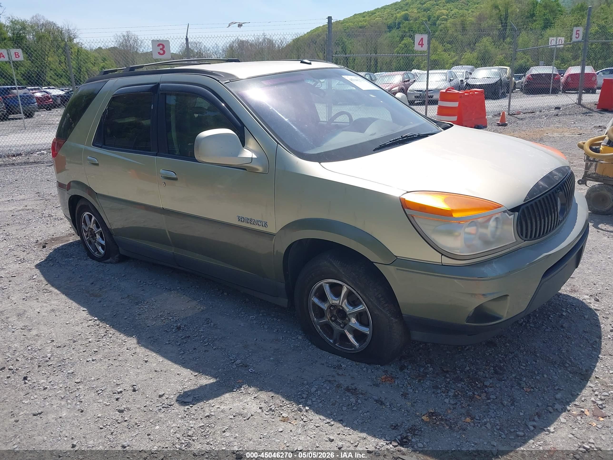 2003 Buick Rendezvous CXL, VIN 3G5DB03E53S504552 — Normal wear