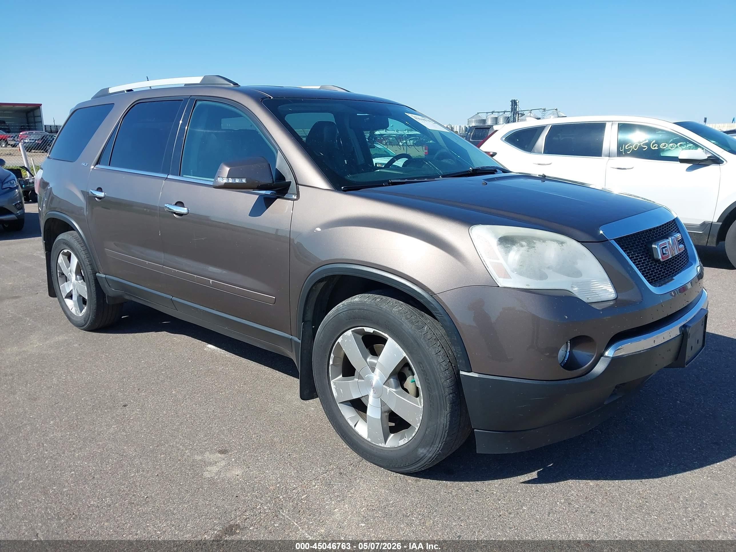 2012 GMC Acadia SLT1, VIN 1GKKVRED9CJ267943 — Hail