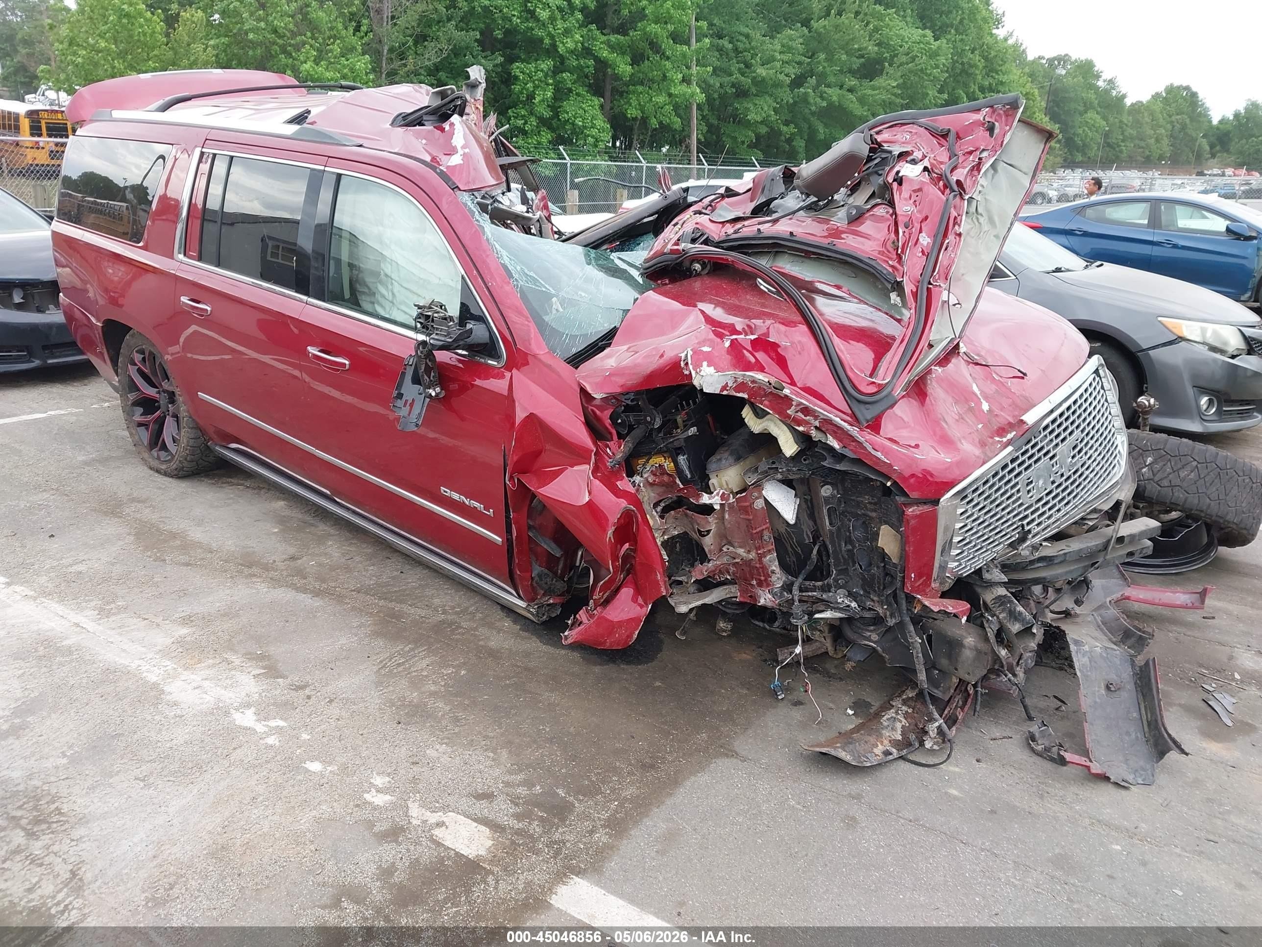 2015 GMC Yukon XL Denali, VIN 1GKS2JKJ5FR594110 — Biohazard / chemical