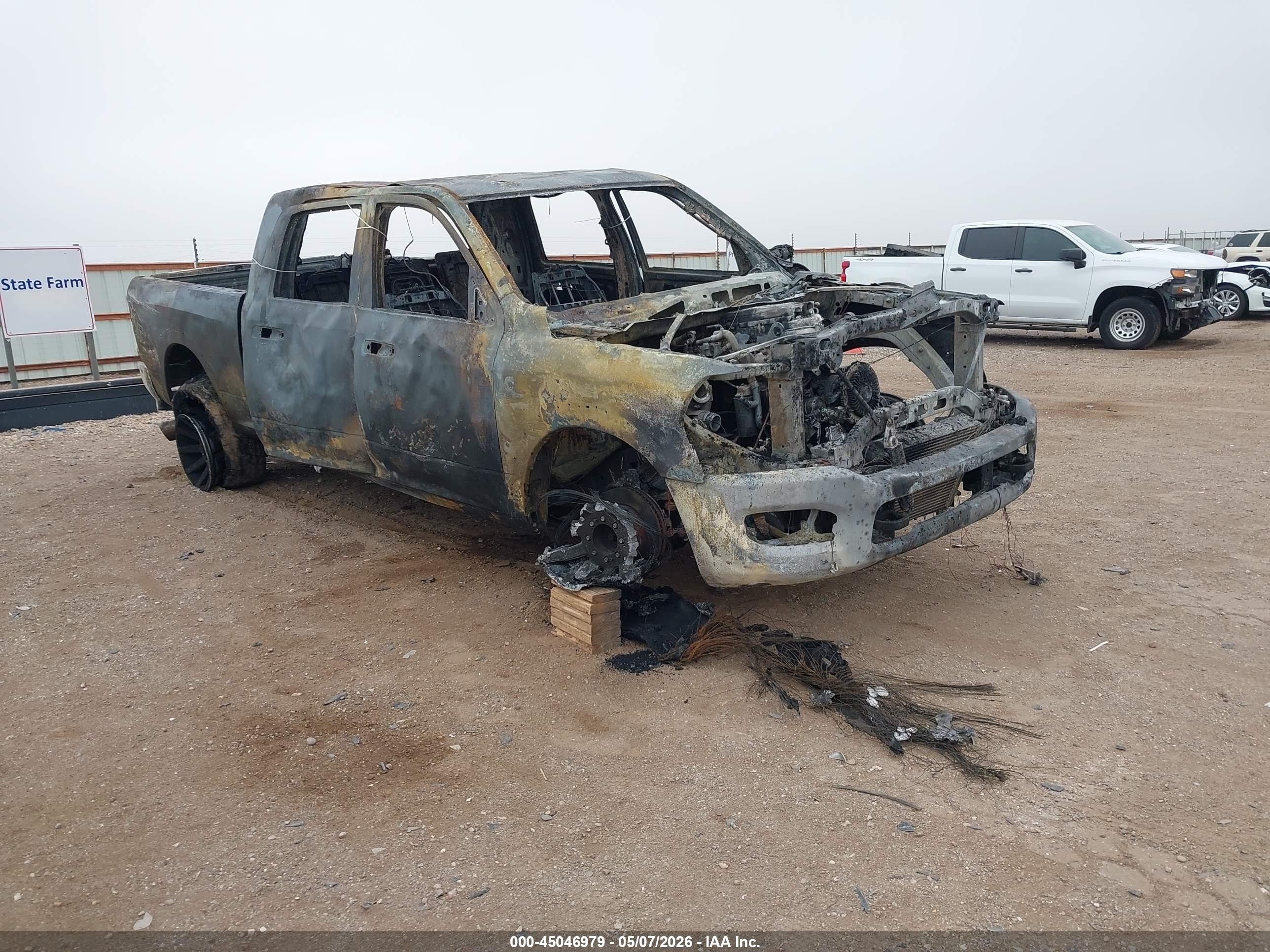 2020 Ram 2500 Laramie, VIN 3C6UR5NL3LG194103 — Burn