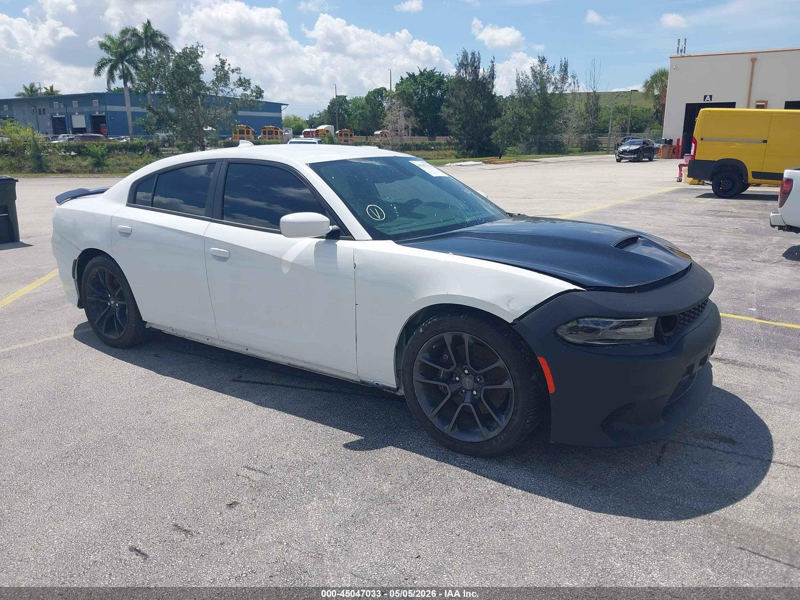 2019 Dodge Charger Scat Pack, VIN 2C3CDXGJ2KH646734 — Vandalism